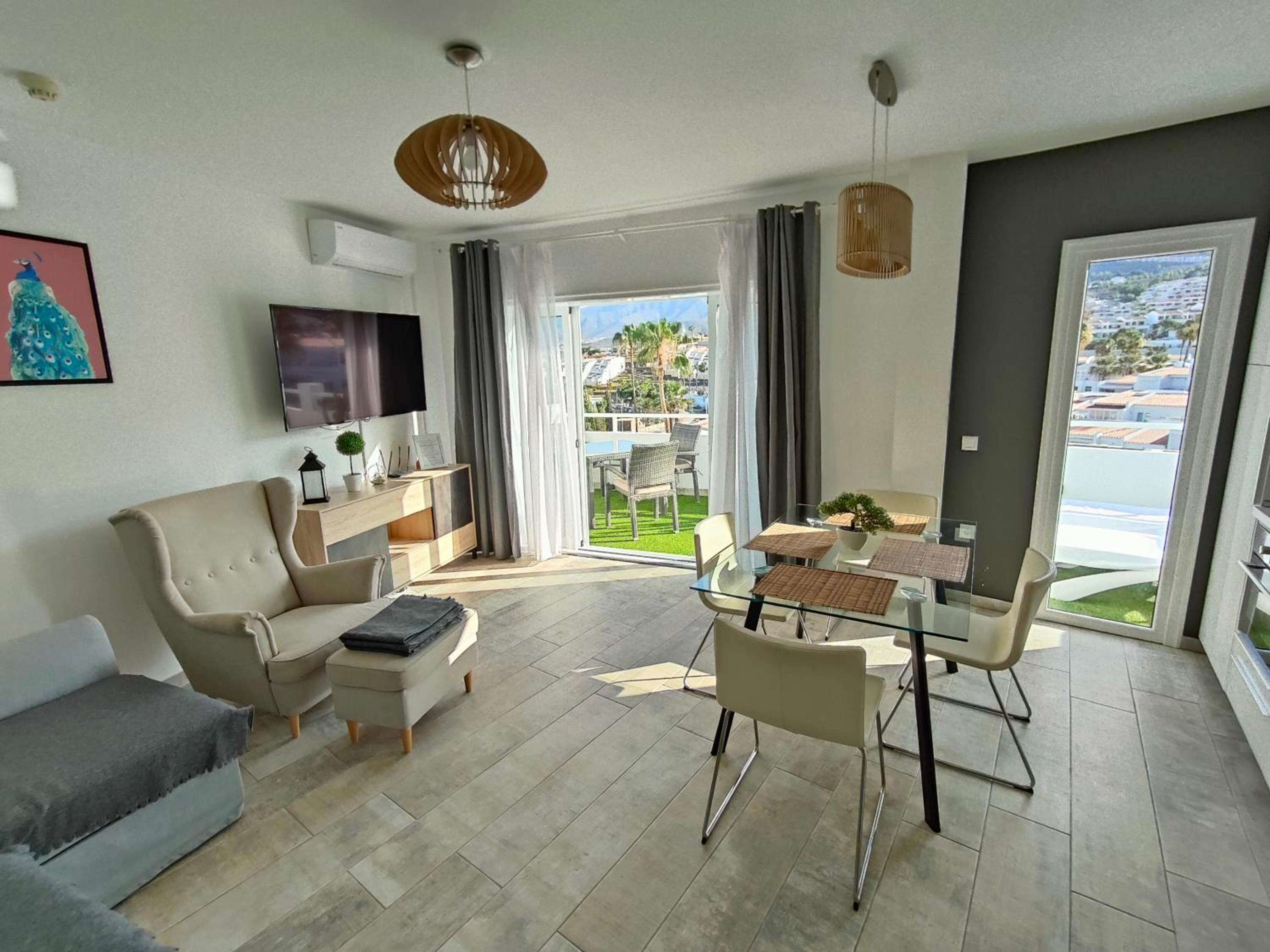 Apartamento con vista al mar