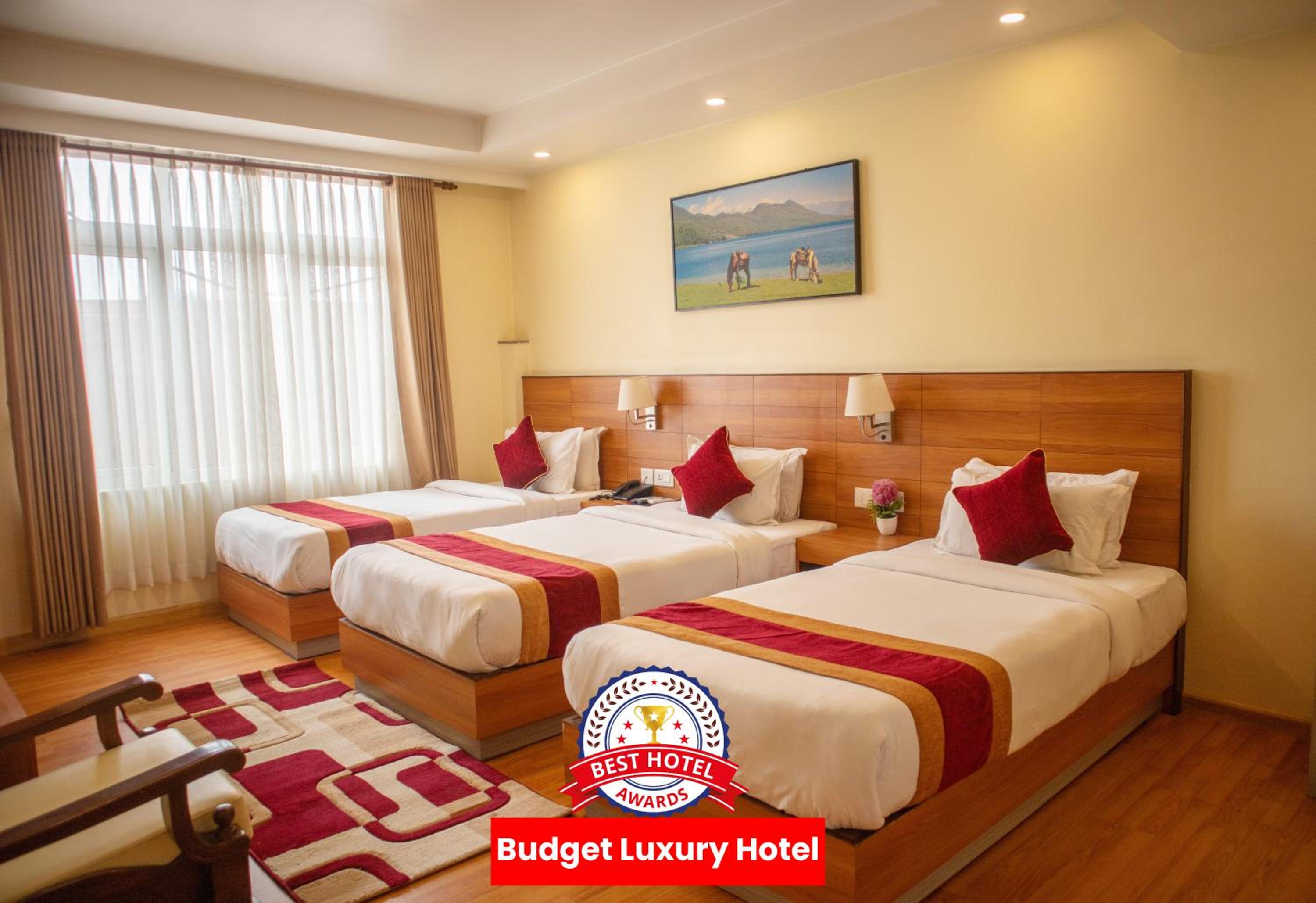 Deluxe Triple Room with Complimentary Airport Pickup for International Flights