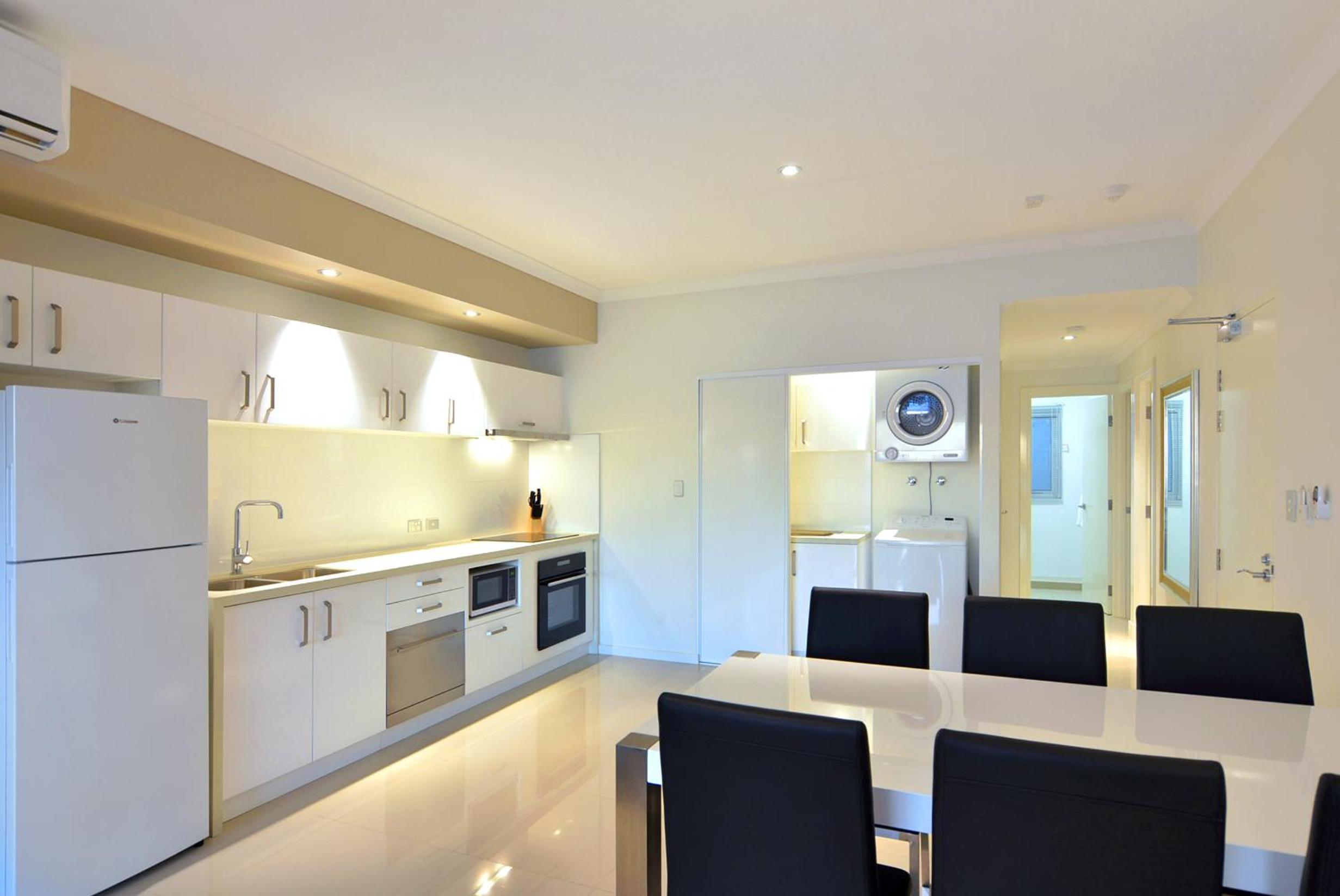 Three-Bedroom Apartment with Balcony or Courtyard