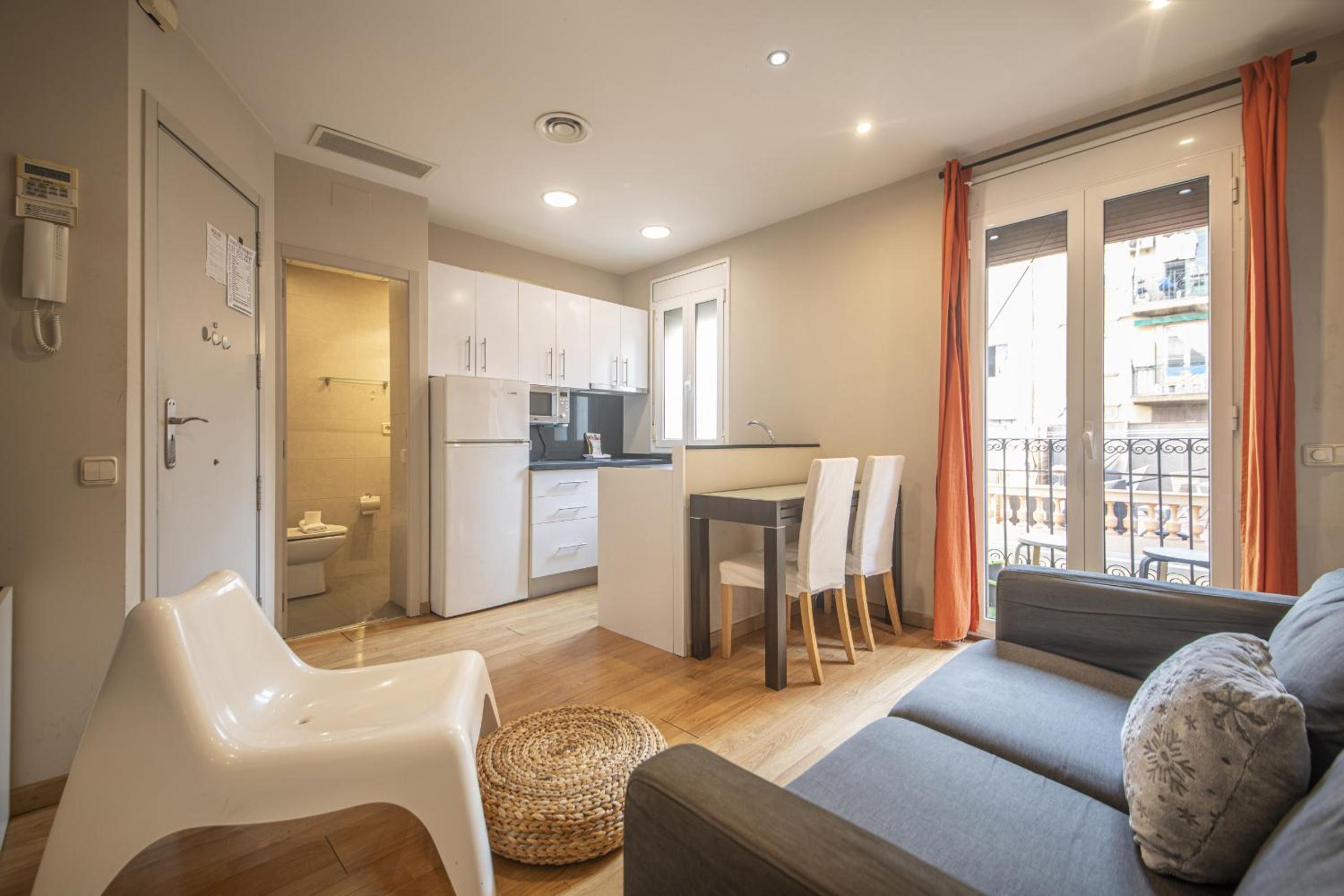 Apartamento de dos habitaciones