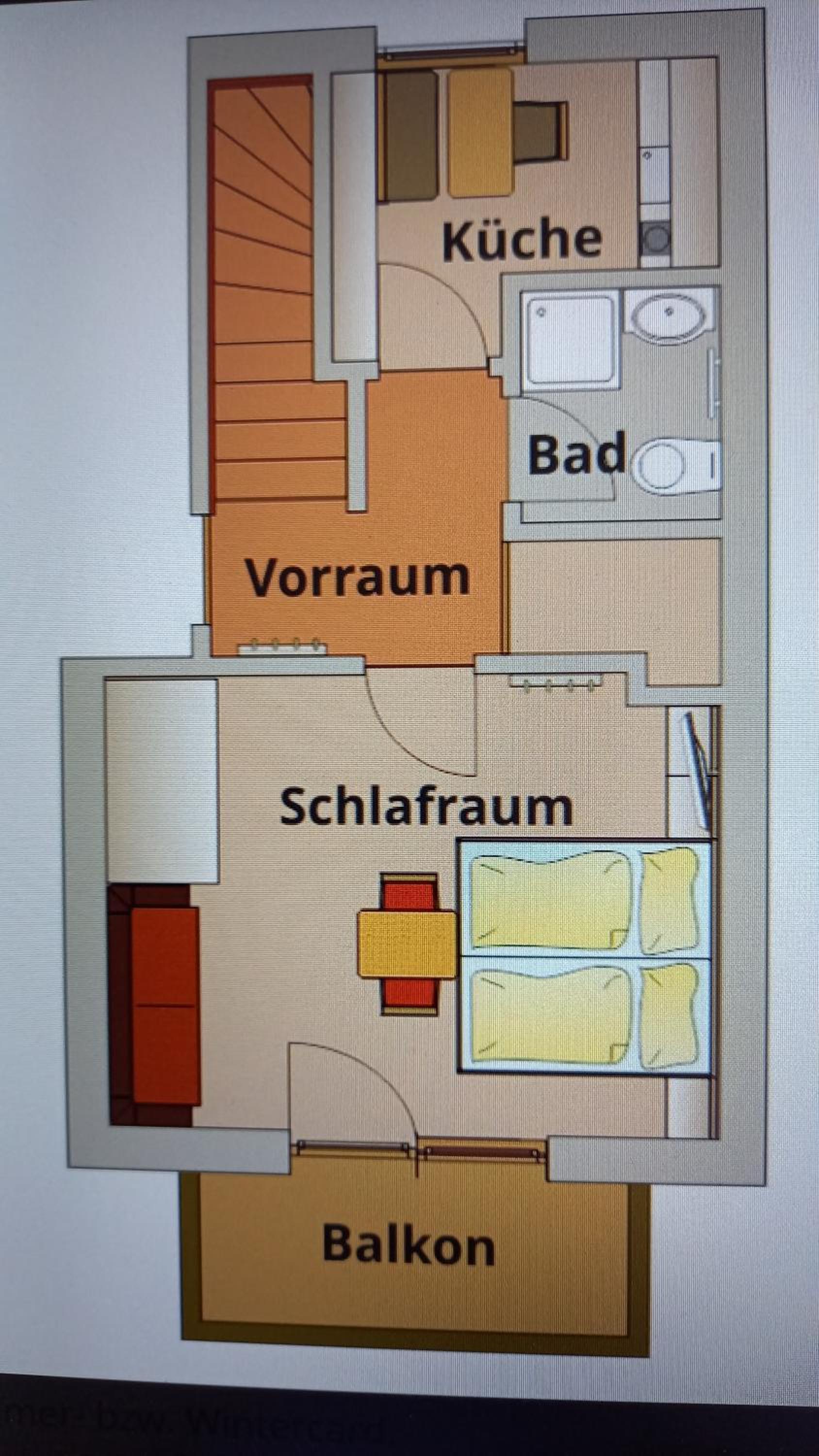Studio- Apartment ohne Verpflegung photo 2