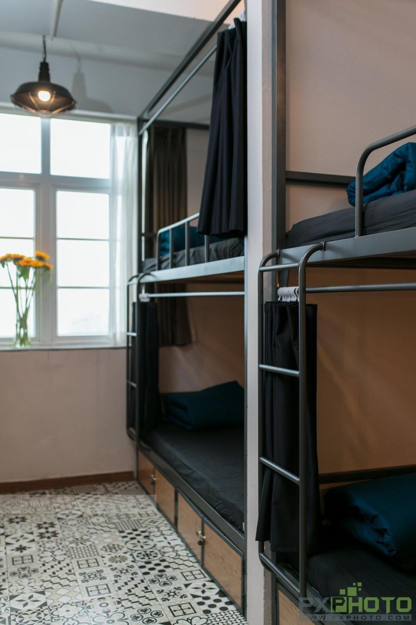 Bed in Male Dormitory Room