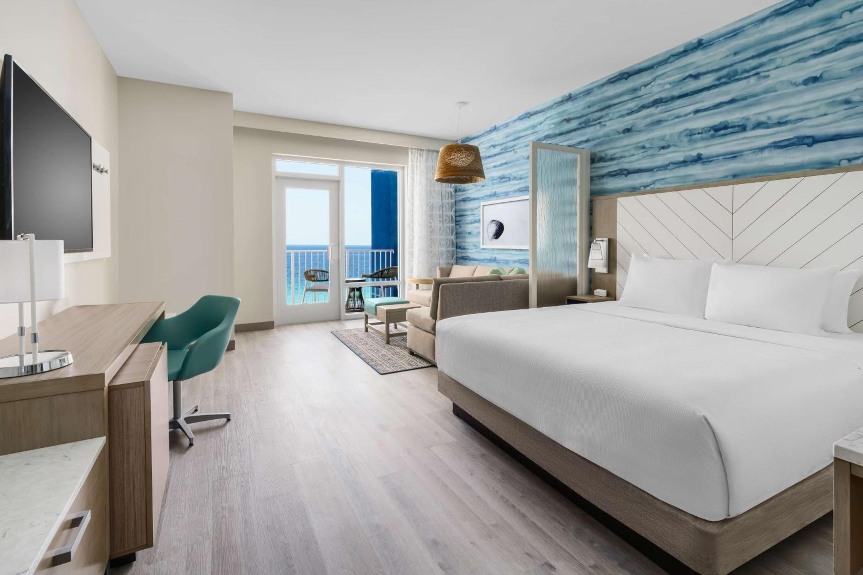 One-Bedroom King Suite with Balcony and Gulf View - High Floor - Photo 6