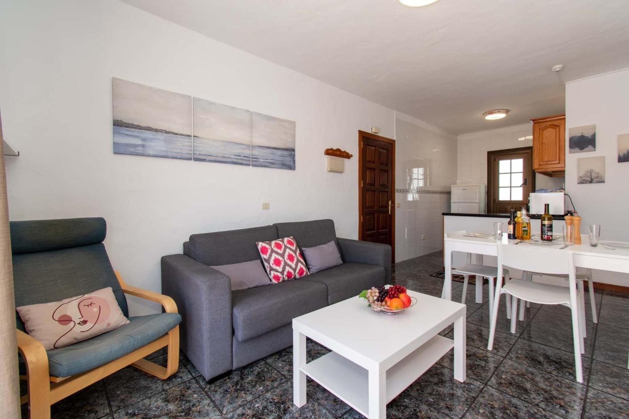 Apartamento de dos habitaciones