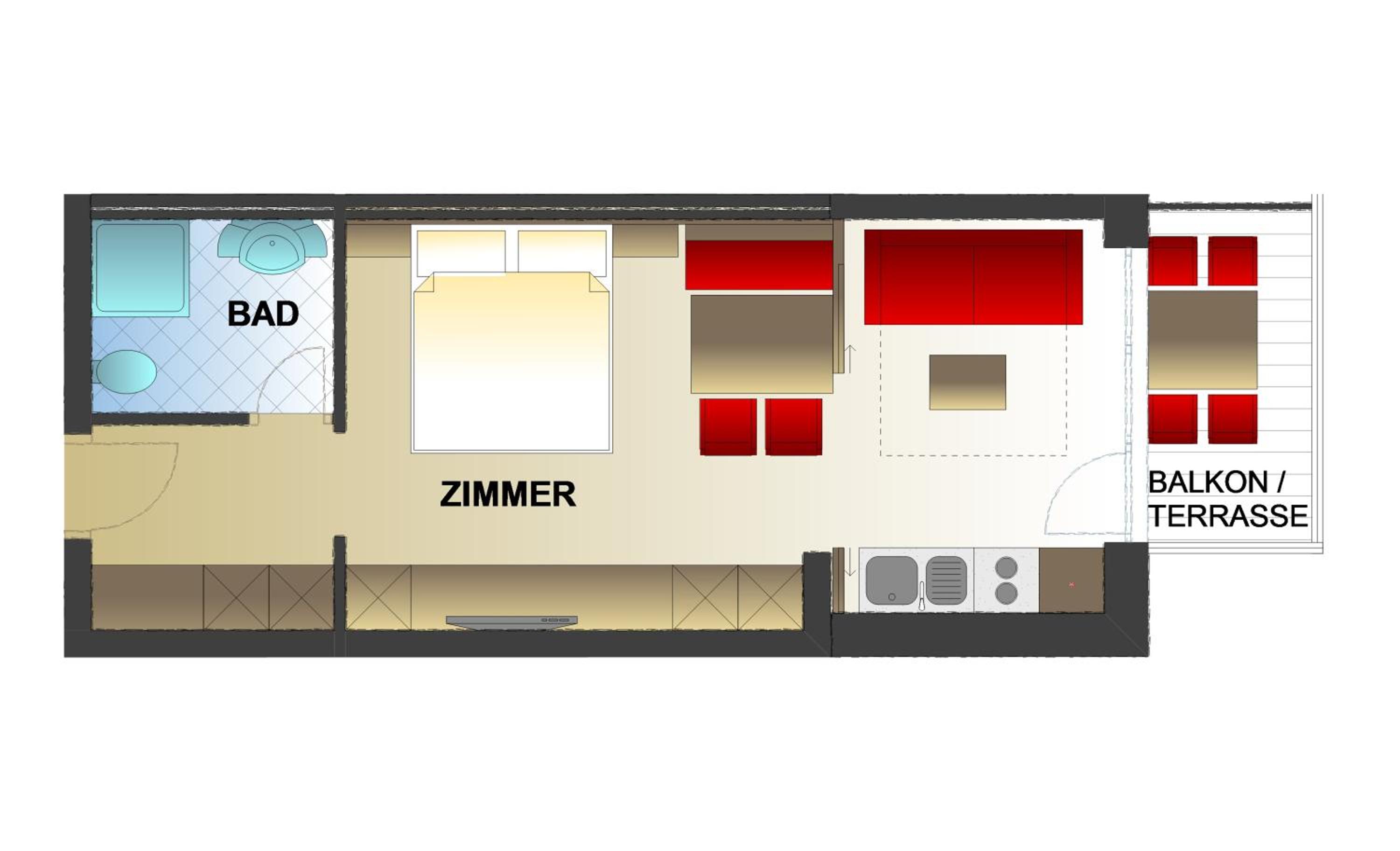 One-Bedroom Apartment - Photo 3
