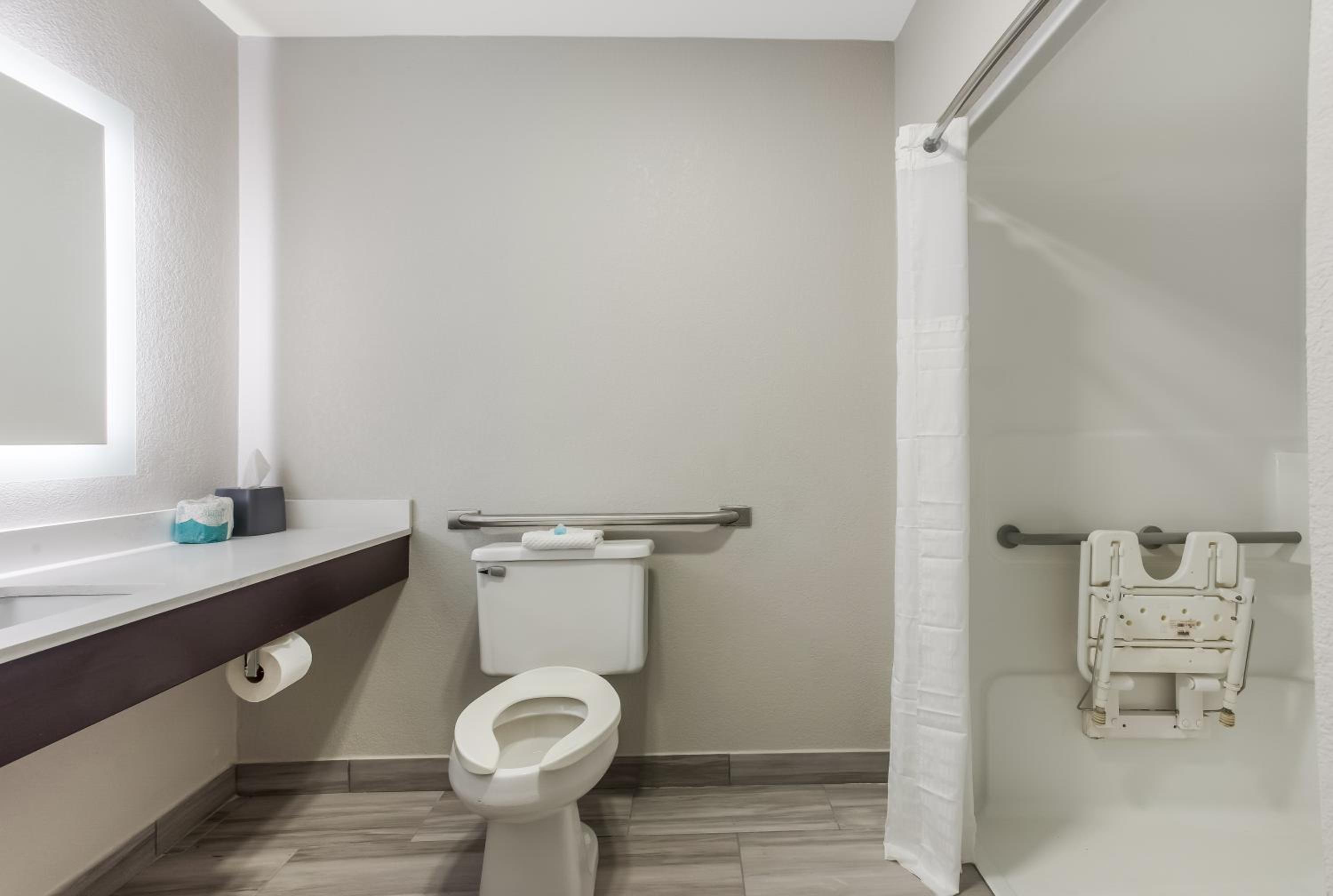 Efficiency Queen Suite with Roll-In Shower - Disability Access/Non Smoking - Photo 4
