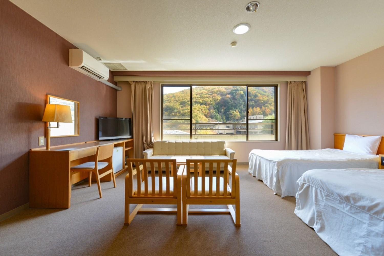 Standard Twin Room - Indoor Bath - Non-Smoking