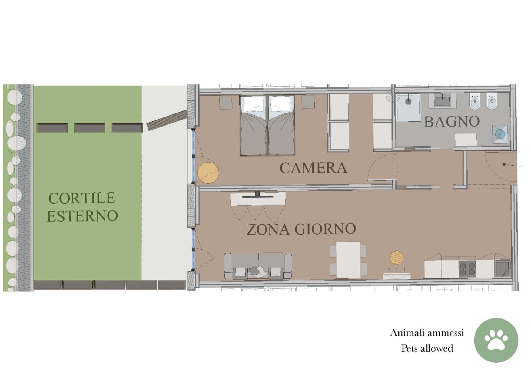 Apartment with Terrace
