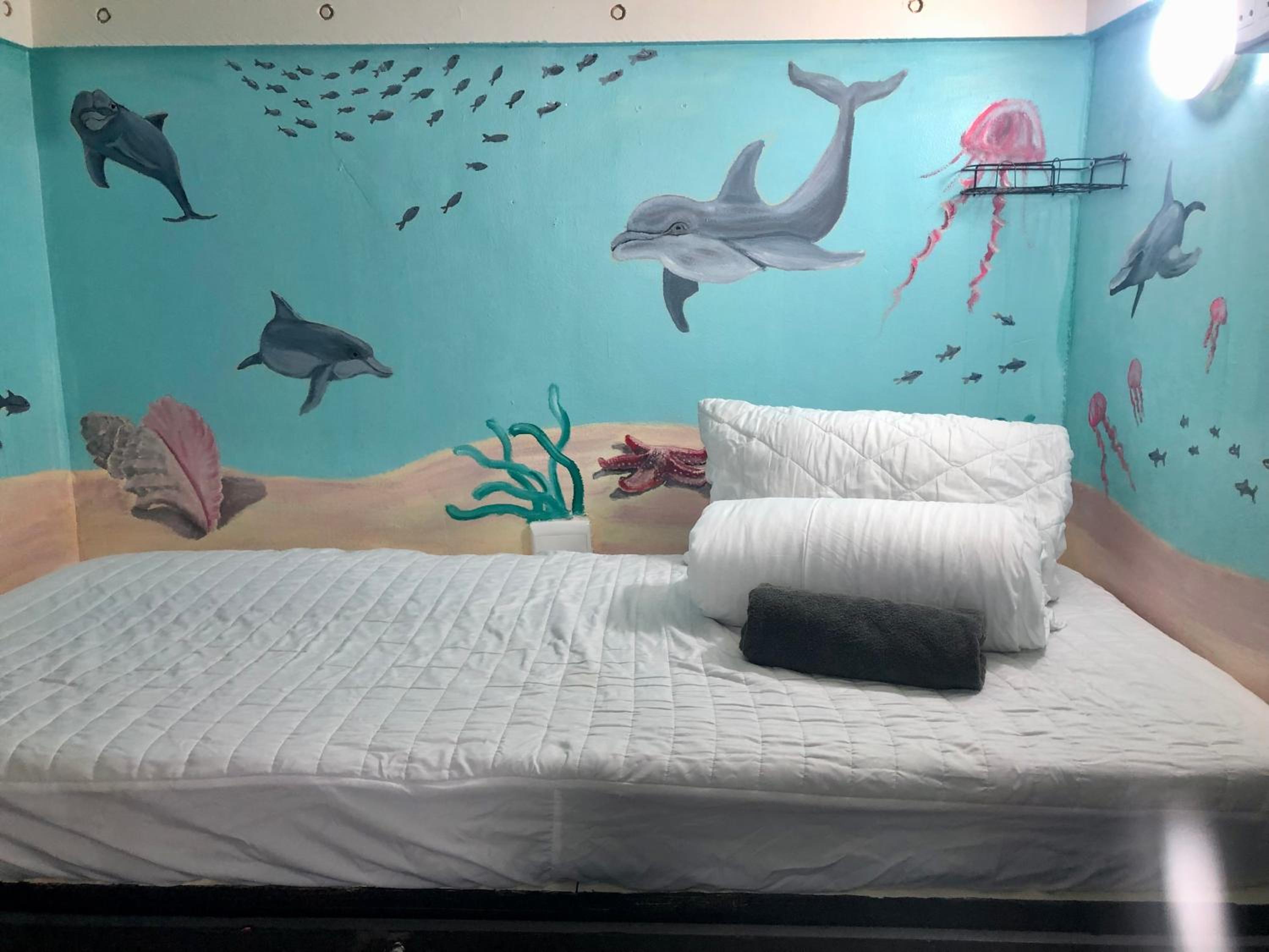 Single Bed in Dormitory Room