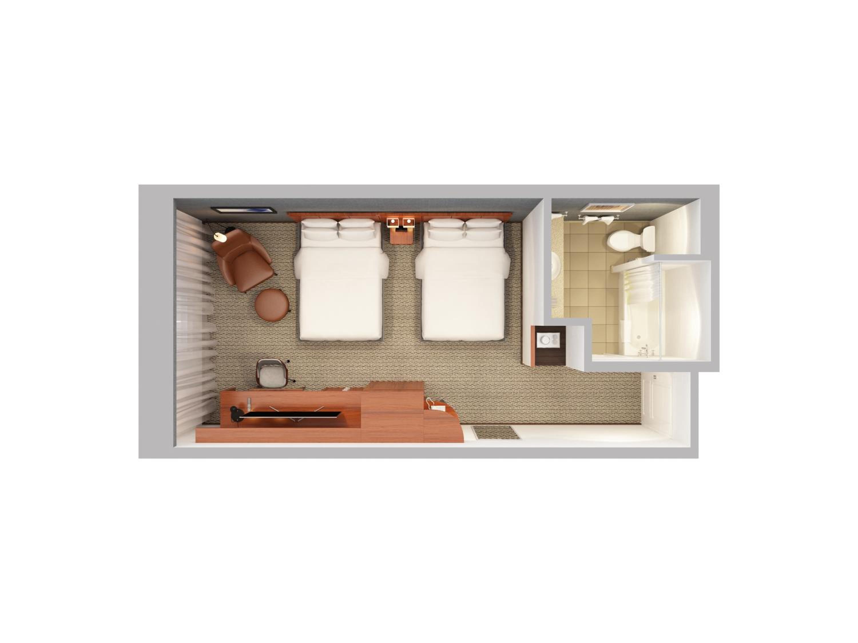 Queen Room with Two Queen Beds - Photo 1