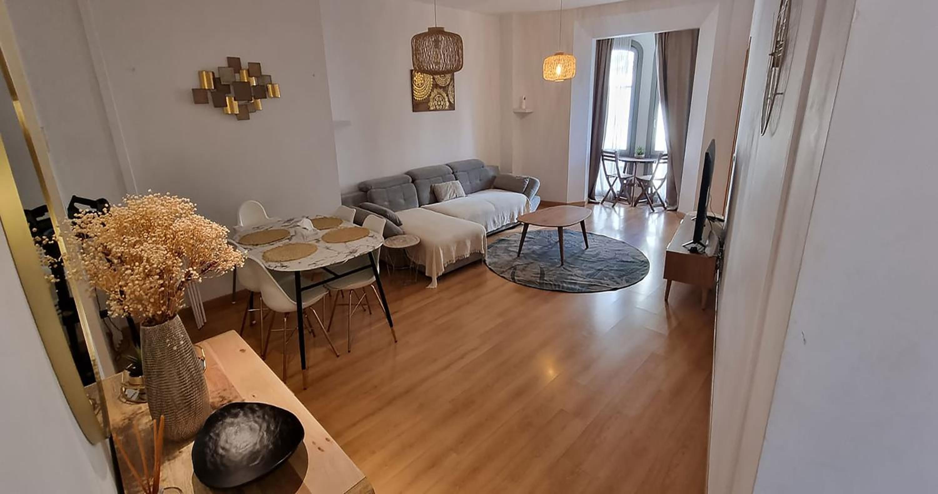Apartamento de dos habitaciones