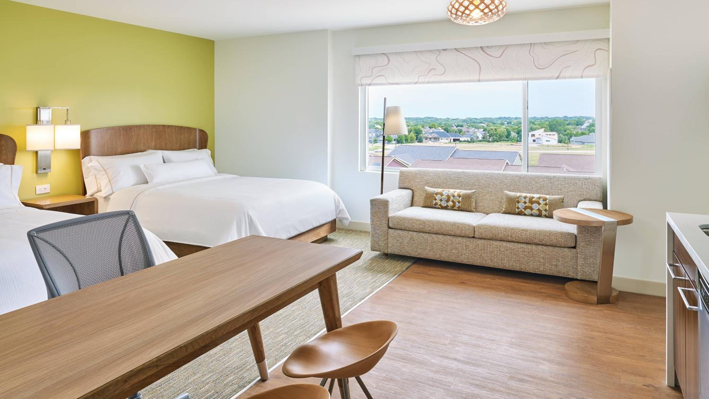 Studio Double Queen, Guest room, 2 Queen