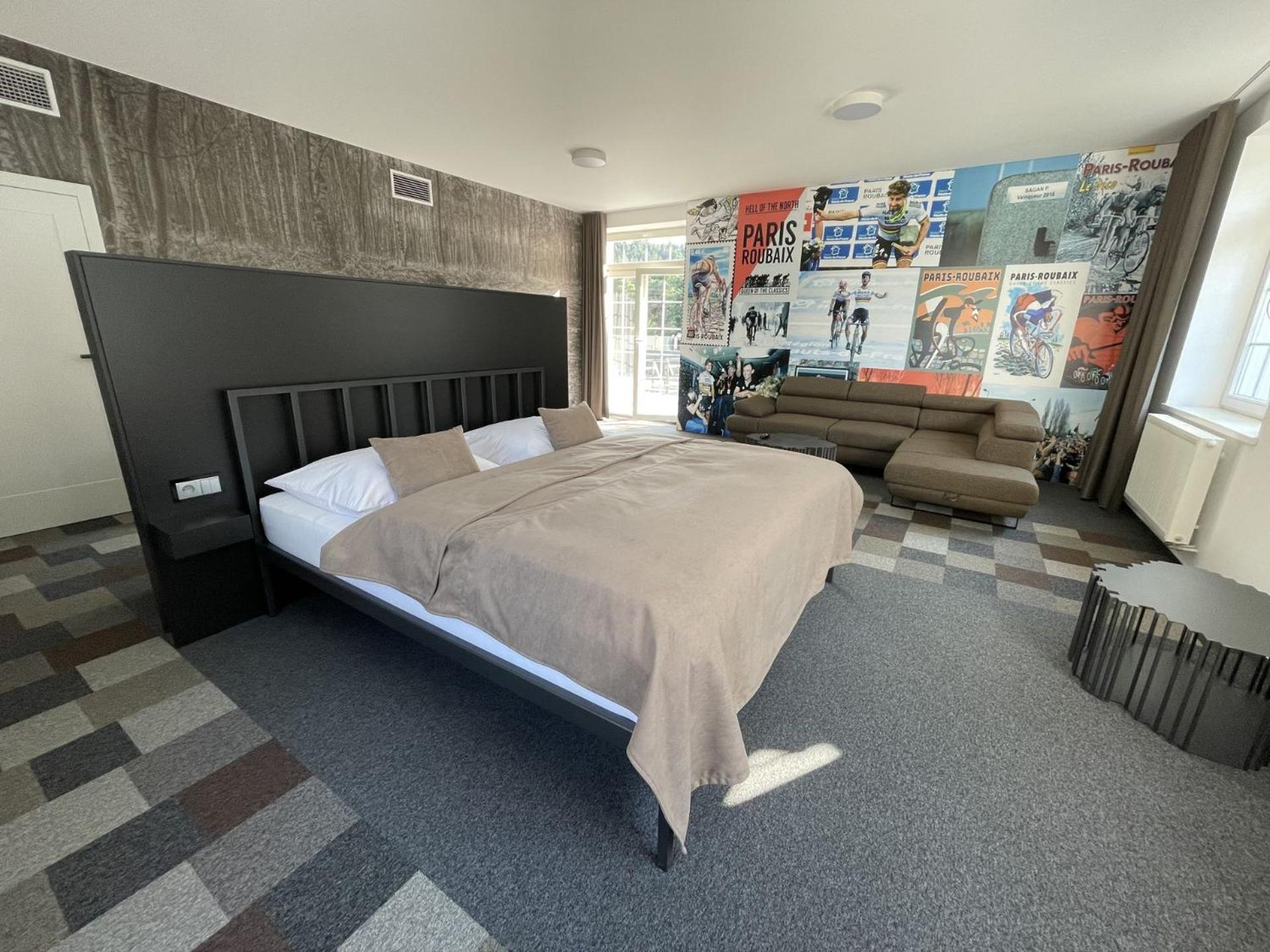 Large Deluxe Double room with Terrace - Roubaix