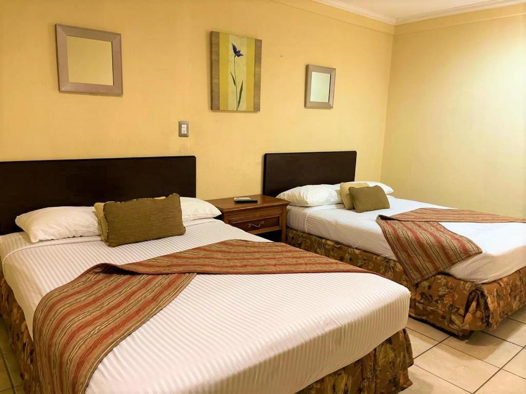 Double Room with 2 Double Beds - Non-Smoking