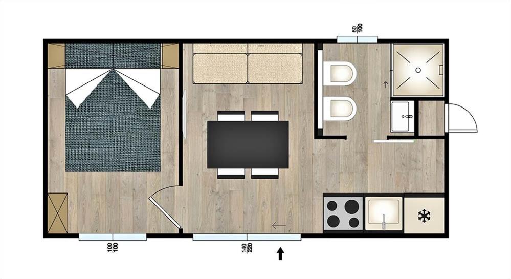 Bungalow Comfort 2 pax