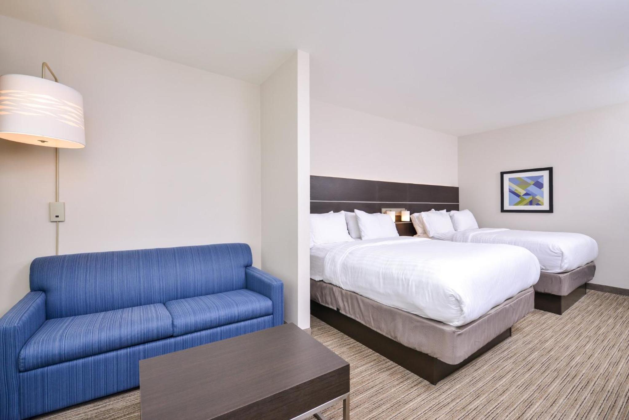 Queen Suite with Two Queen Beds and Sofa Bed - Communications Accessible photo 2
