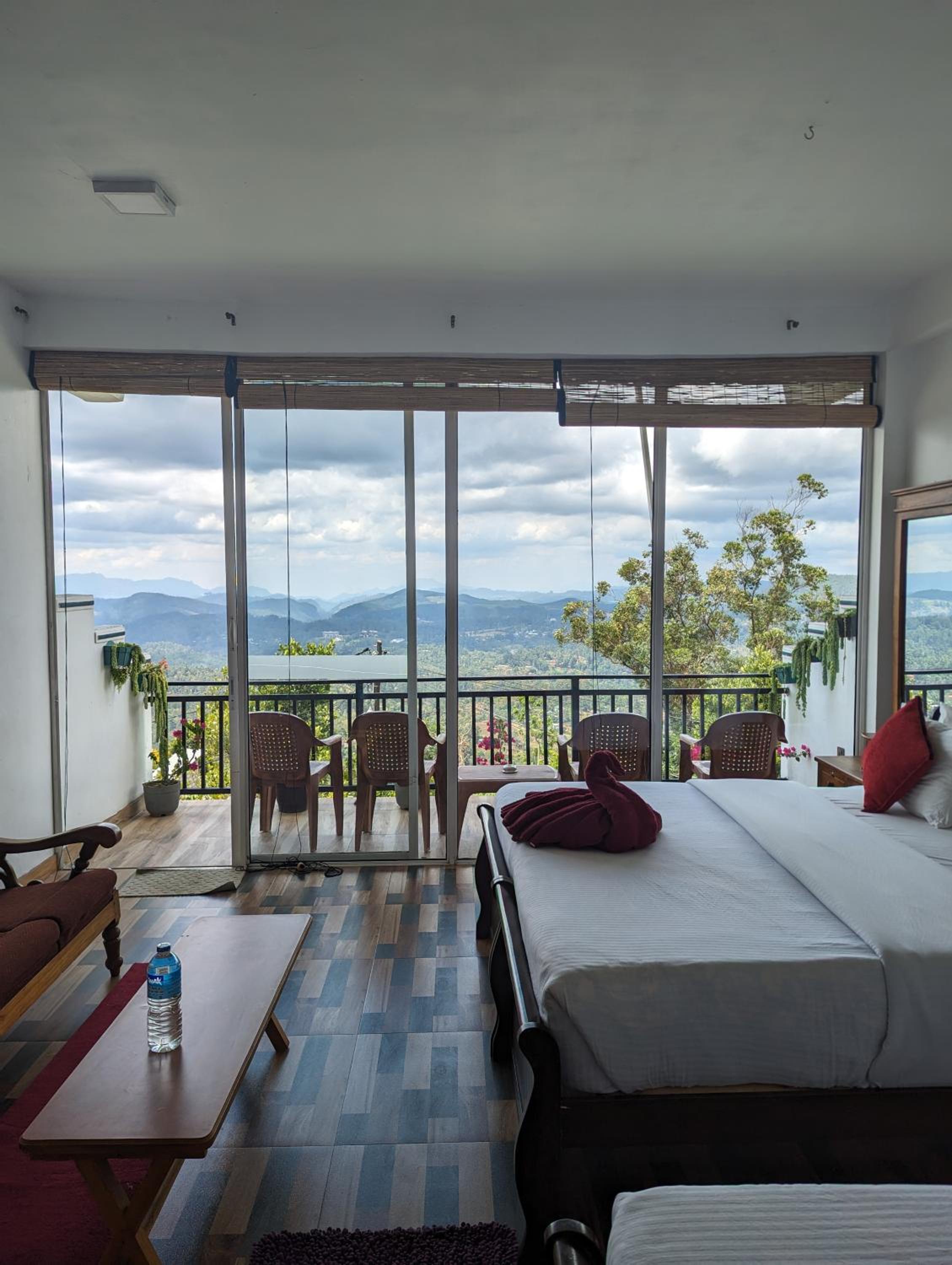 Family Room with Mountain View