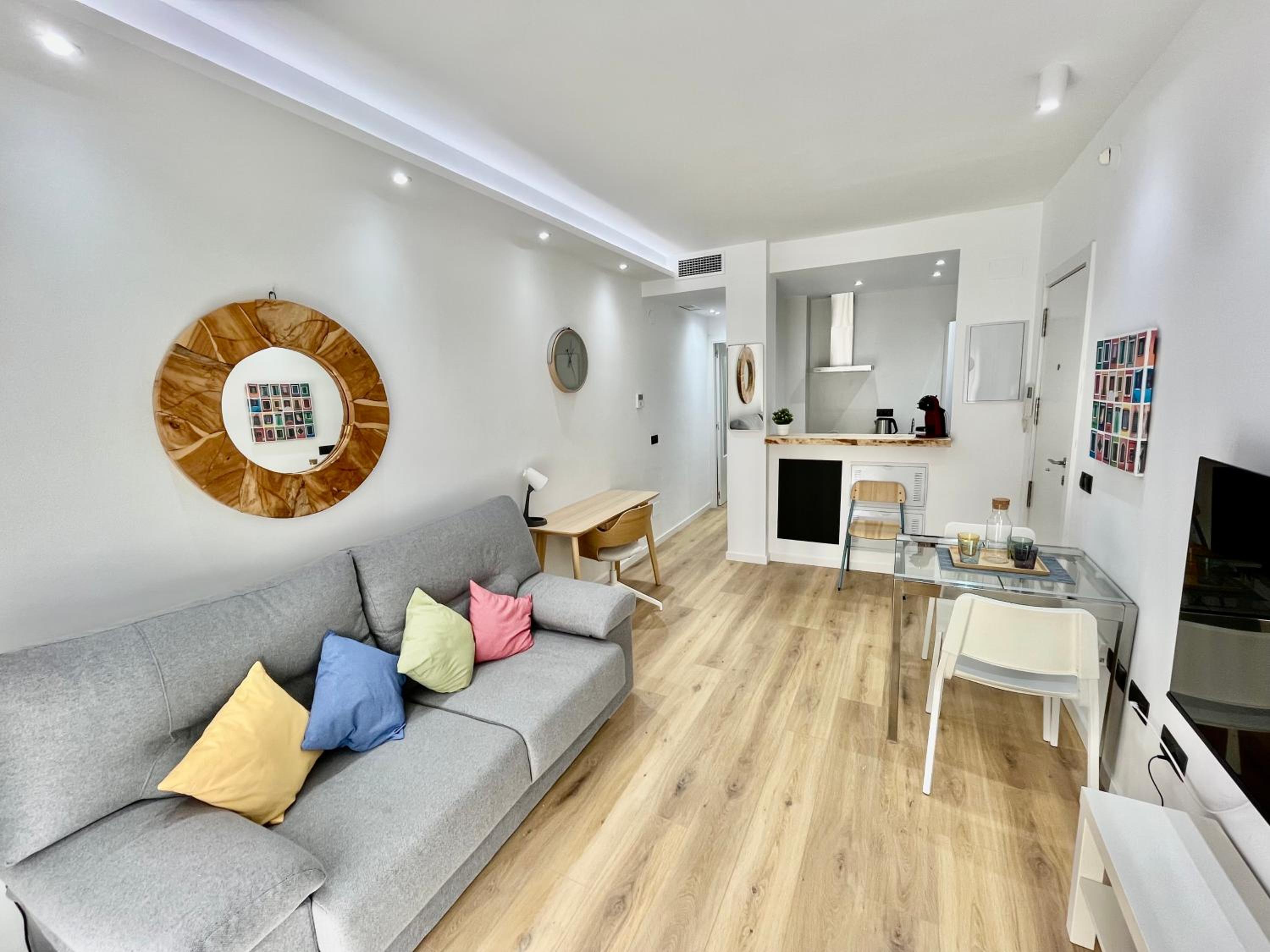 Apartamento de dos habitaciones