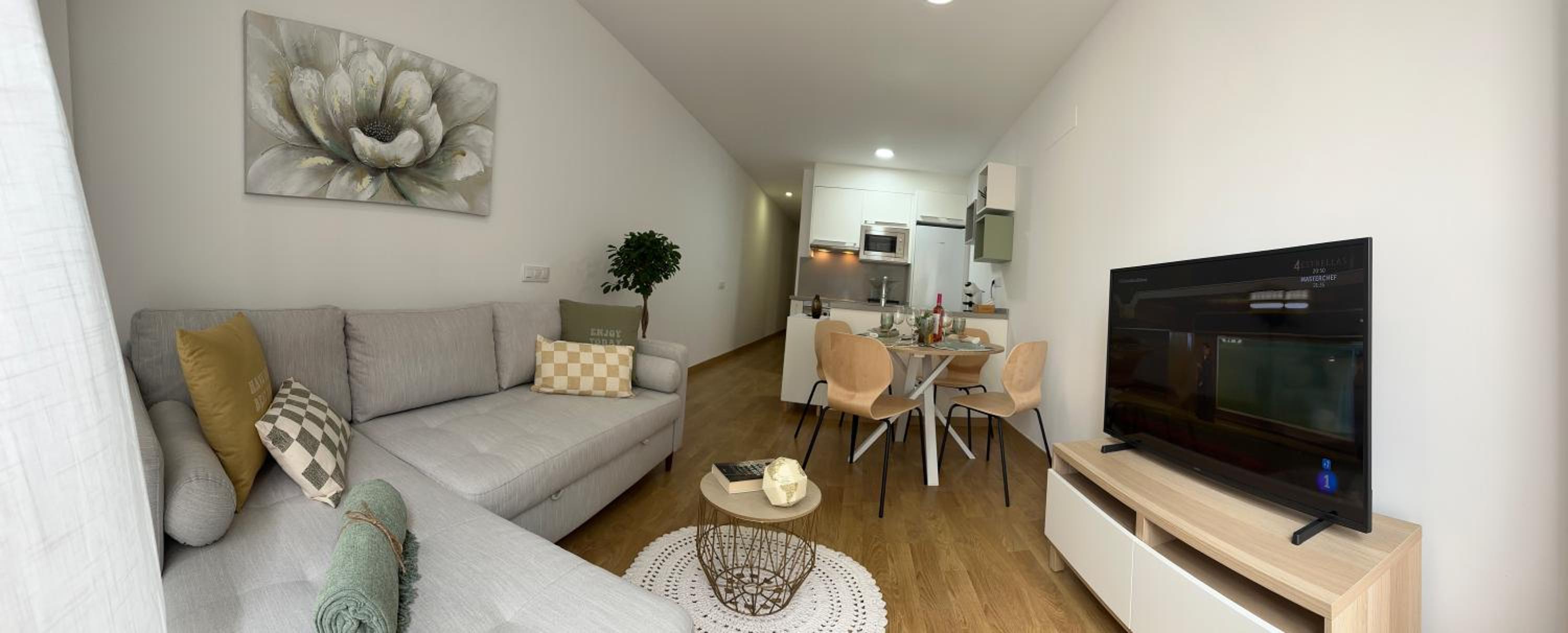 Apartamento de dos habitaciones