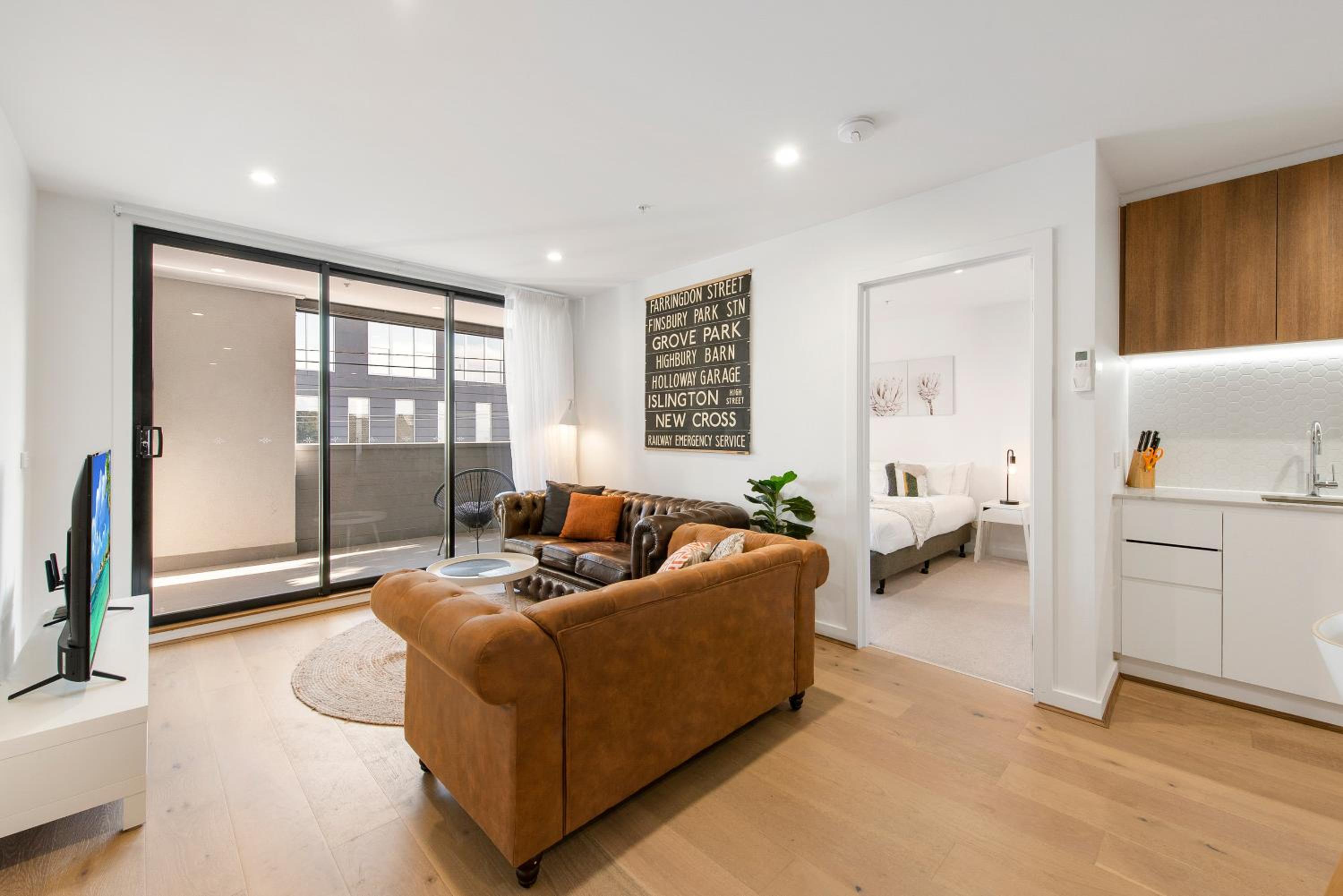 Apartment with Balcony