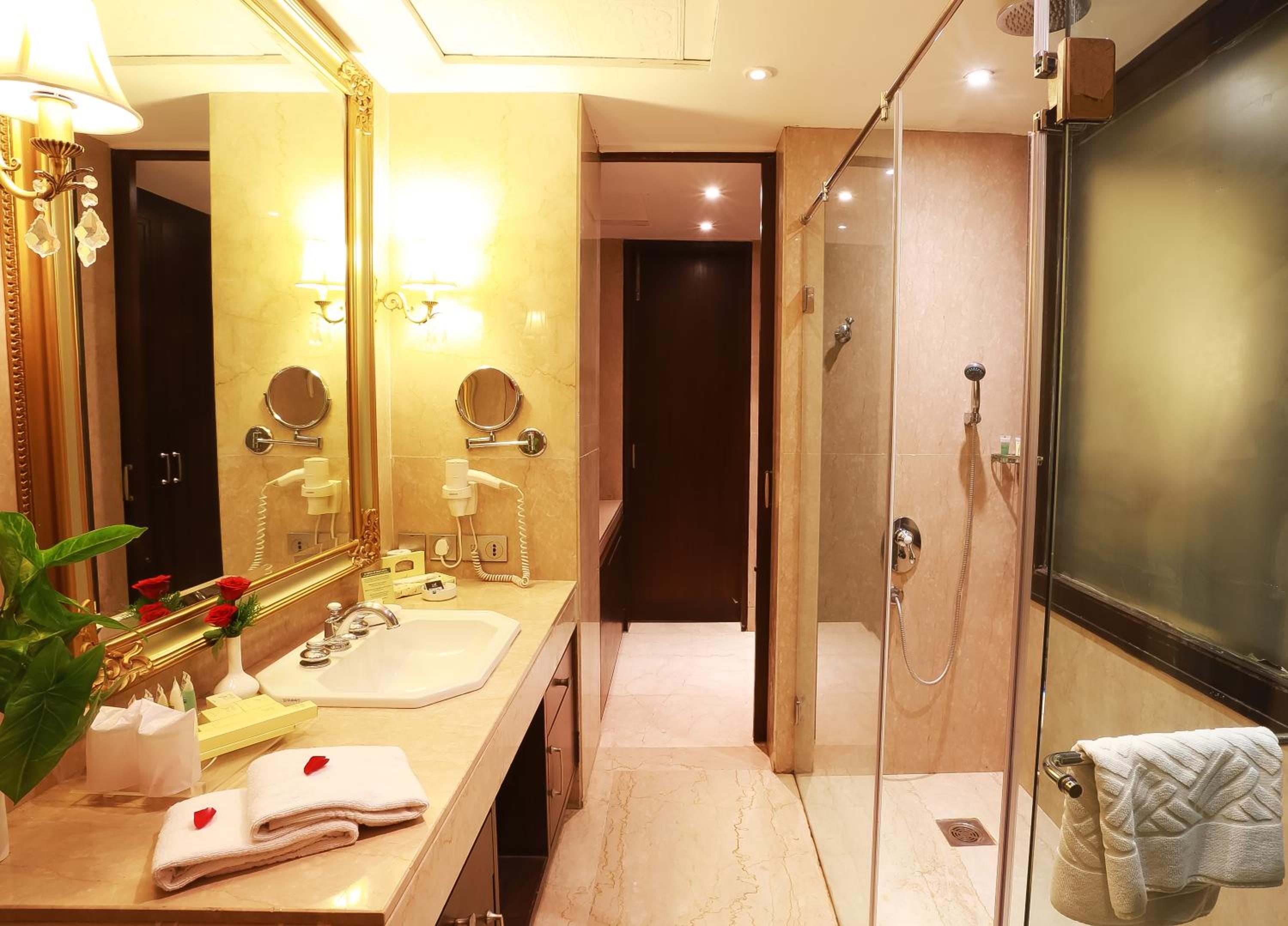 Deluxe Suite - Ashok Heritage Package - A soft drink,fruit basket and cookie platter, 1 bottle of Indian wine (house brand), 2 hr leeway on check-in and checkout, Butler Service, 20% discount on F&B (Soft Beverages), Ashok Elite Card (T&C apply) Deluxe Suite - Ashok Heritage Package - A soft drink,fruit basket and cookie platter, 1 bottle of Indian wine (house brand), 2 hr leeway on check-in and checkout, Butler Service, 20% discount on F&B (Soft Beverages), Ashok Elite Card (T&C apply)
