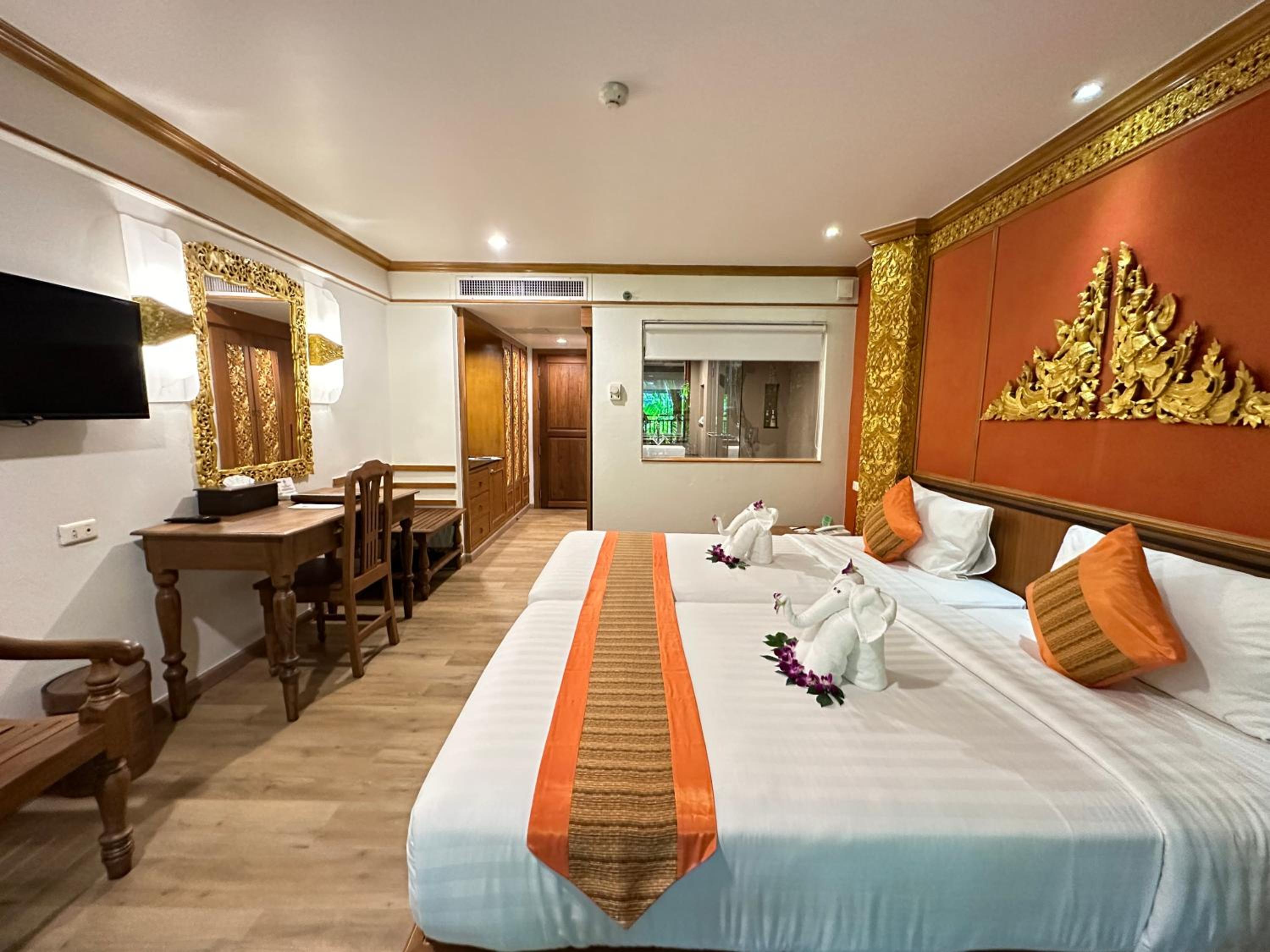 Comfort awaits in this beautifully designed room.