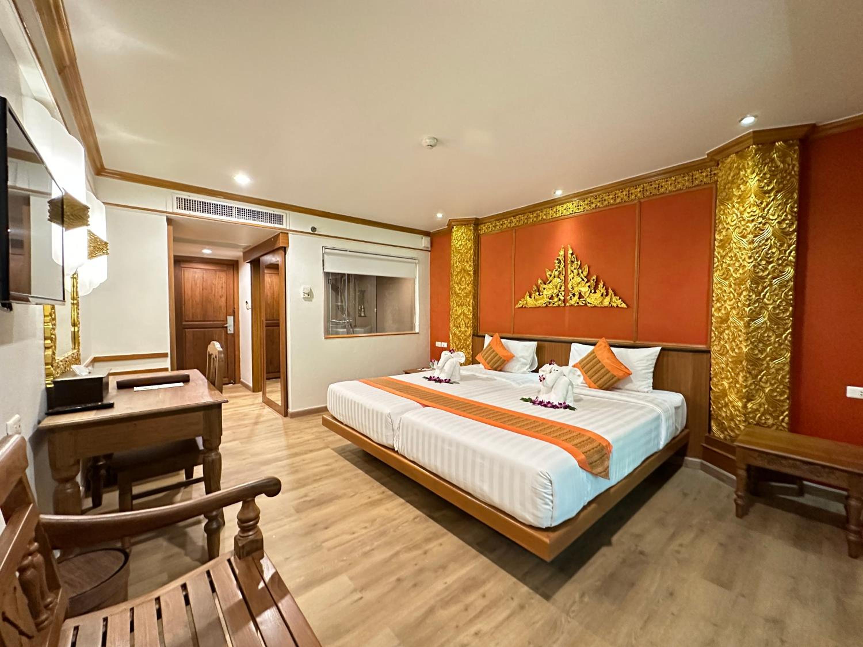 Experience comfort in our beautifully designed hotel room.