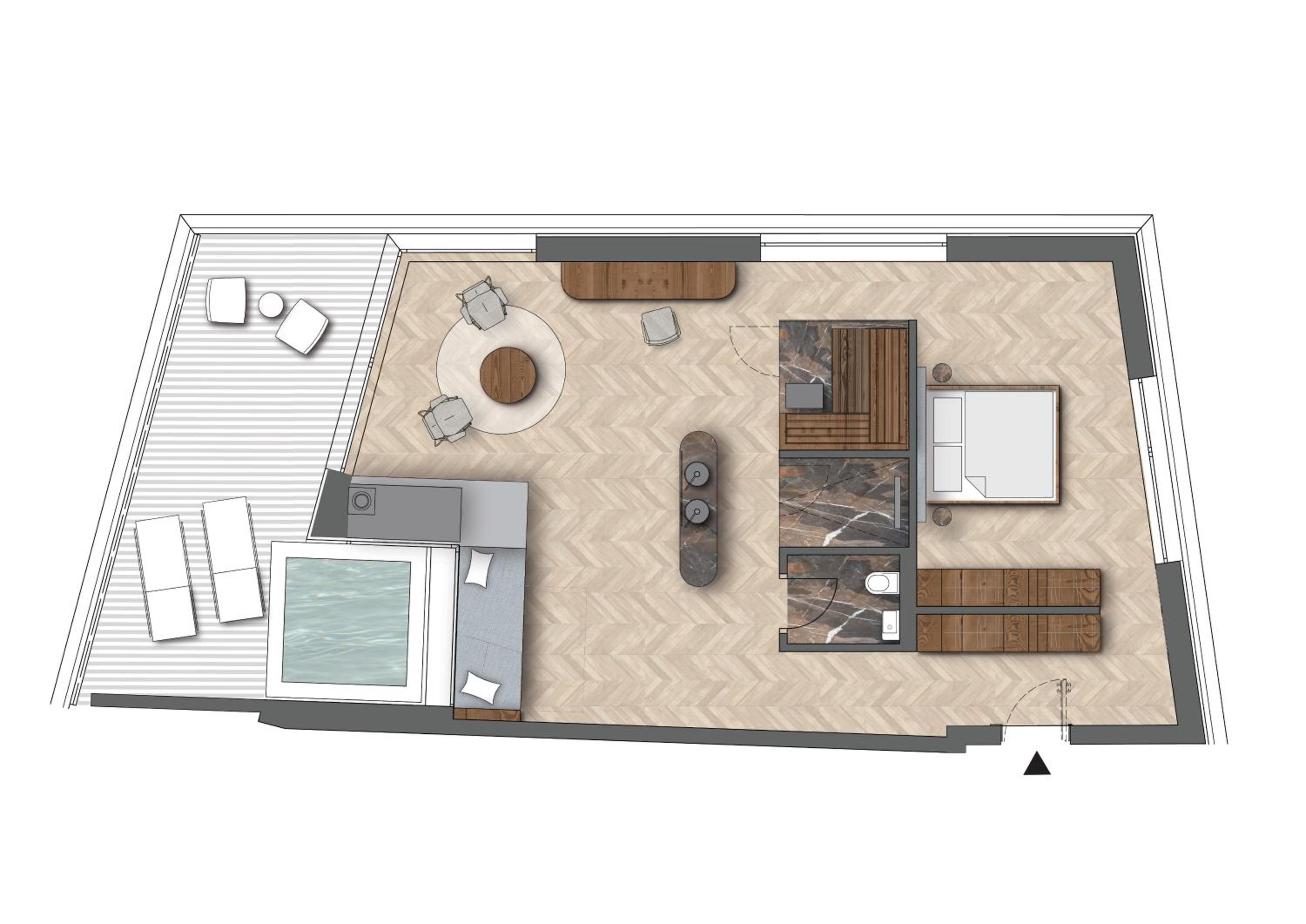 Suite with Mountain View - Photo 3