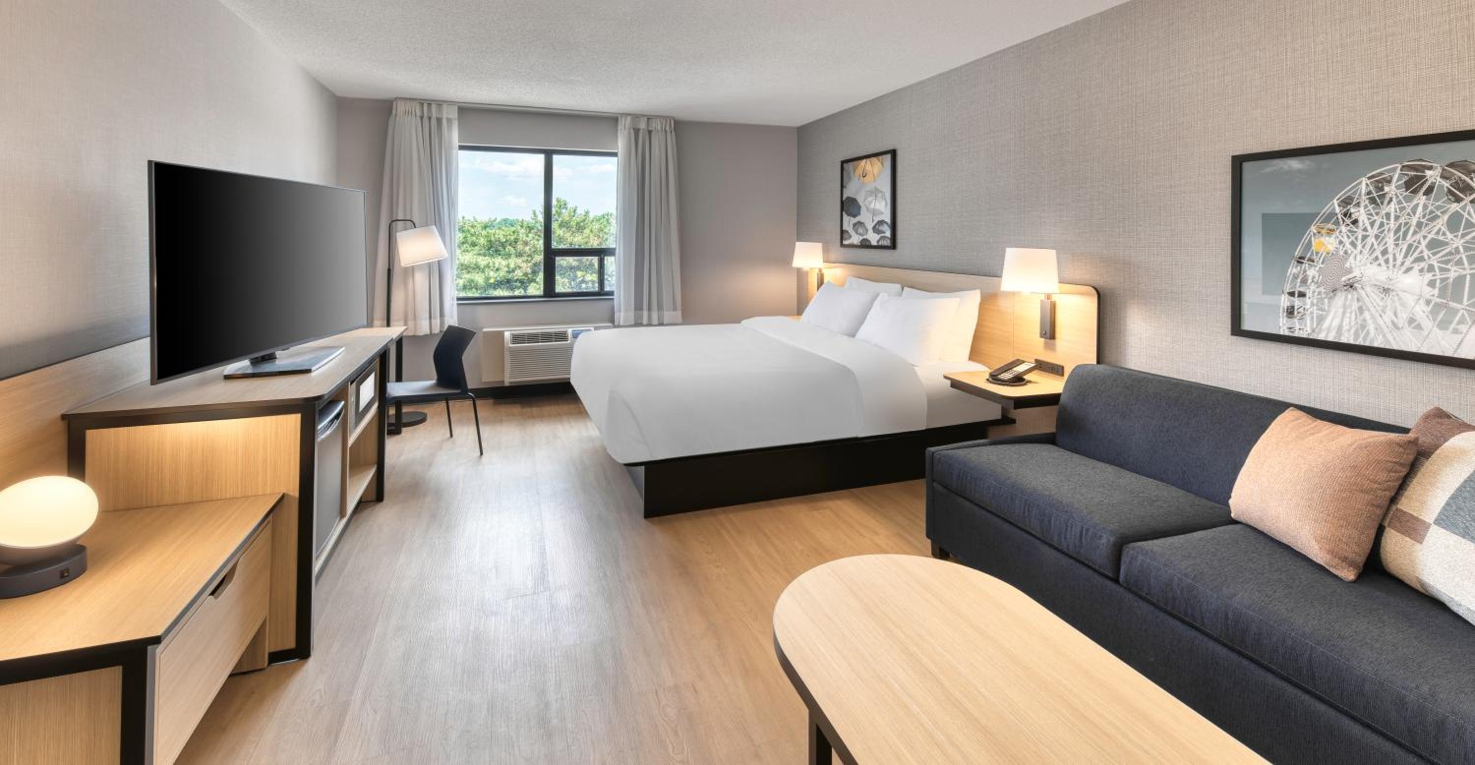 King Suite with King Bed and Sofa Bed