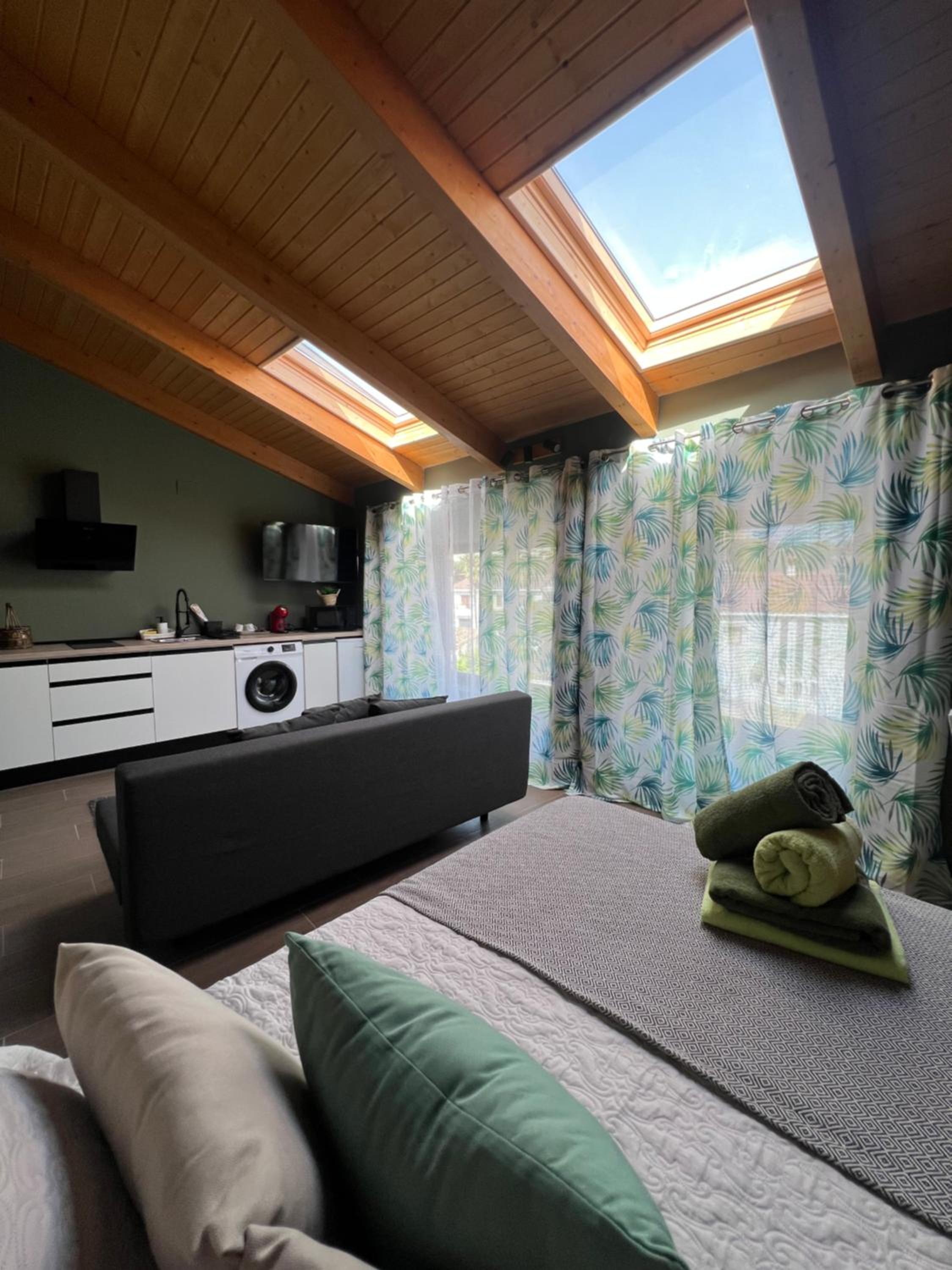 Deluxe One-Bedroom Apartment with City View