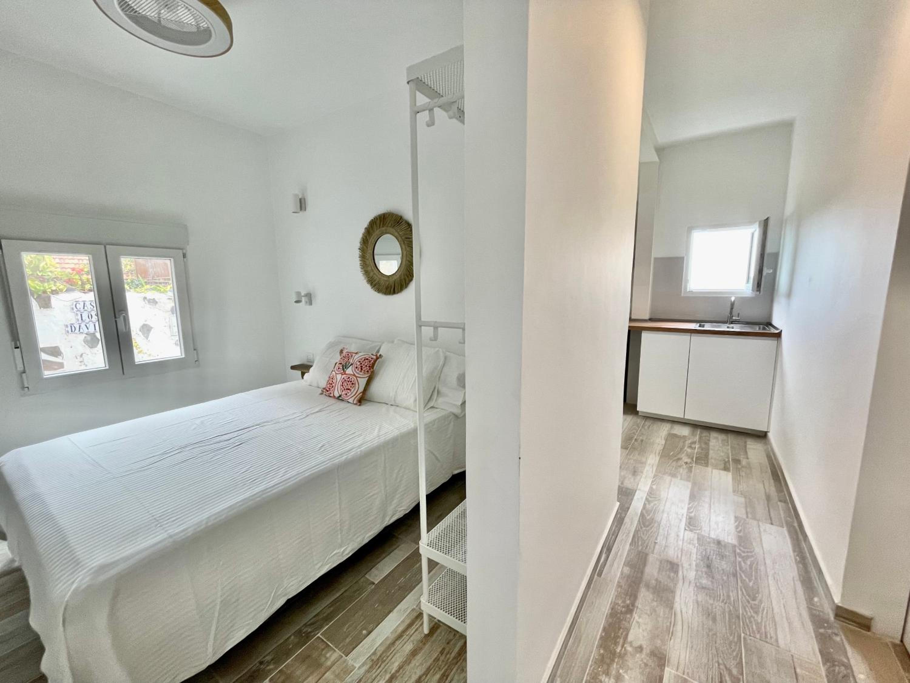 Apartamento con vista al jardín