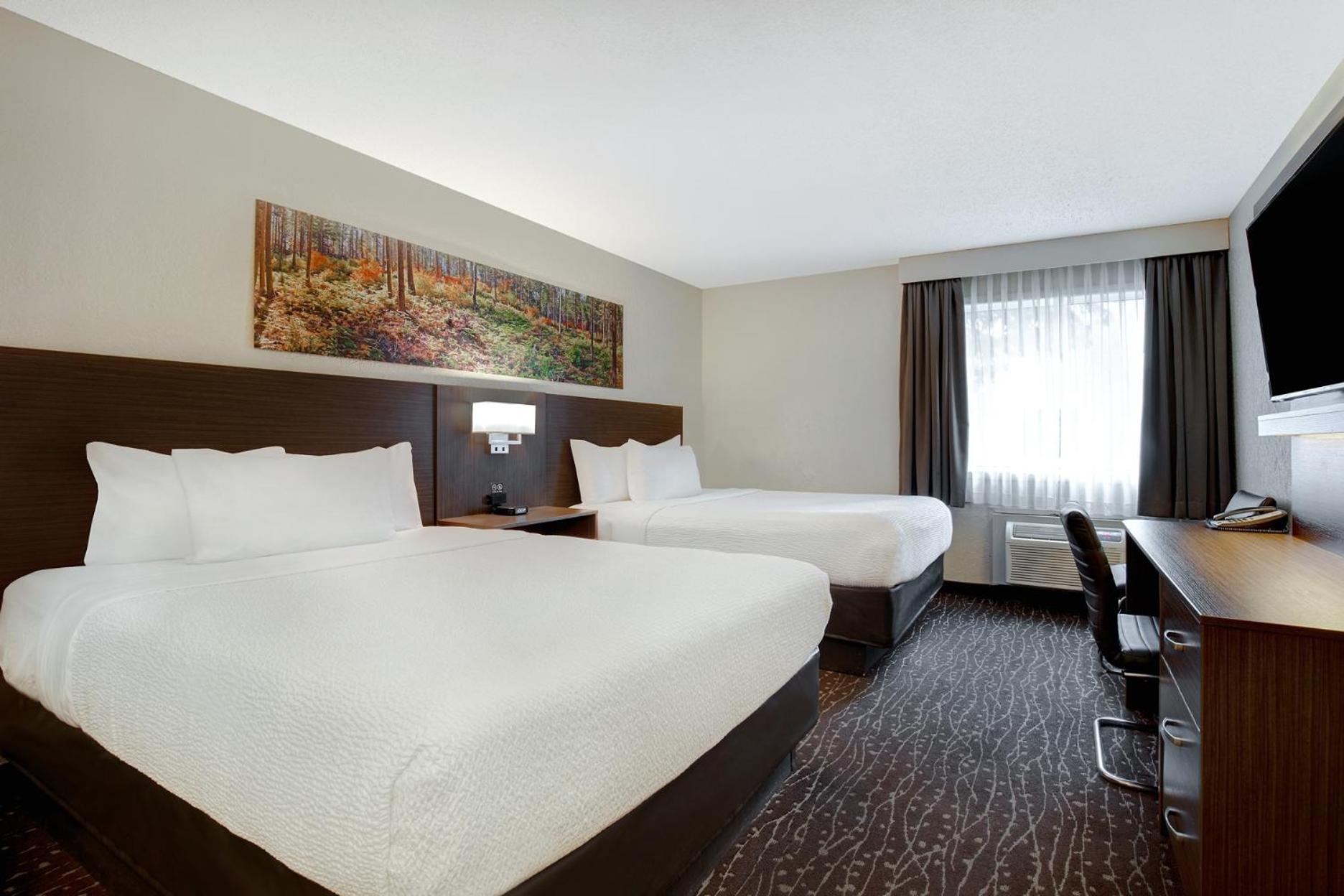 Queen Room with Two Queen Beds, Mobility Access and Bathtub with Grab Bars, Non-Smoking photo 2