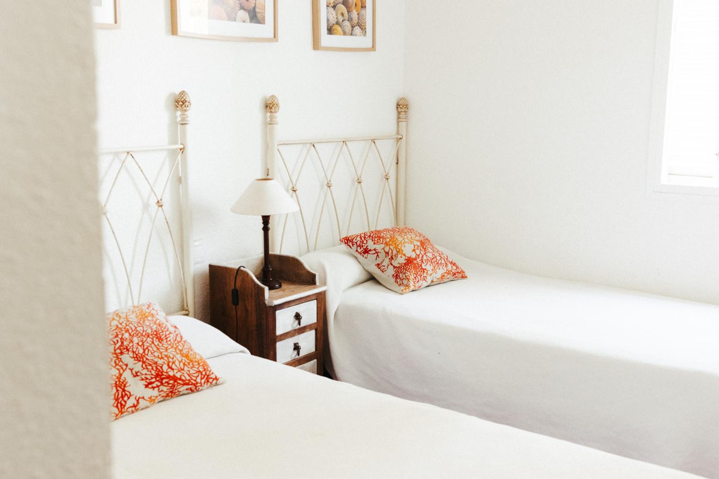 Apartamento de dos habitaciones con balcón y terraza