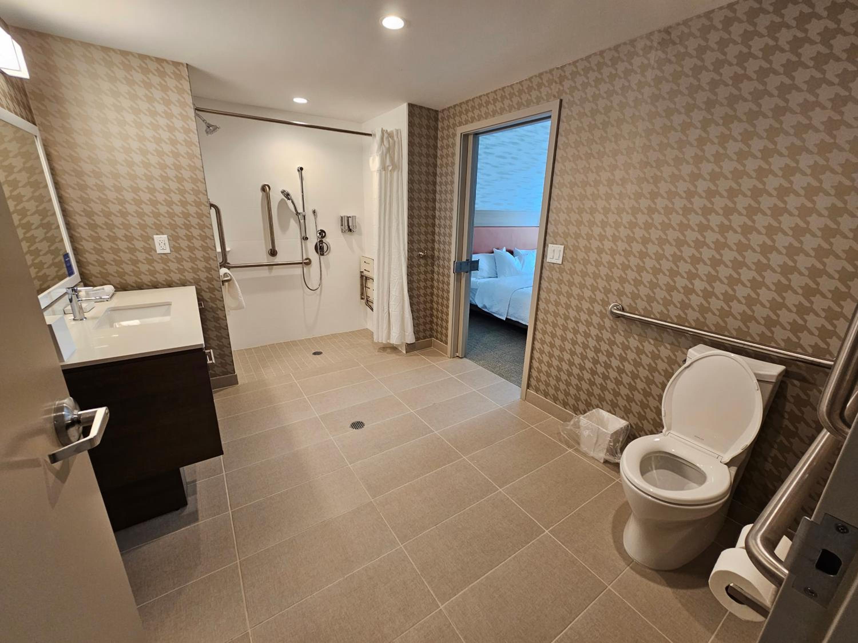King Suite with Roll-In Shower - Mobility Accessible  - Photo 6
