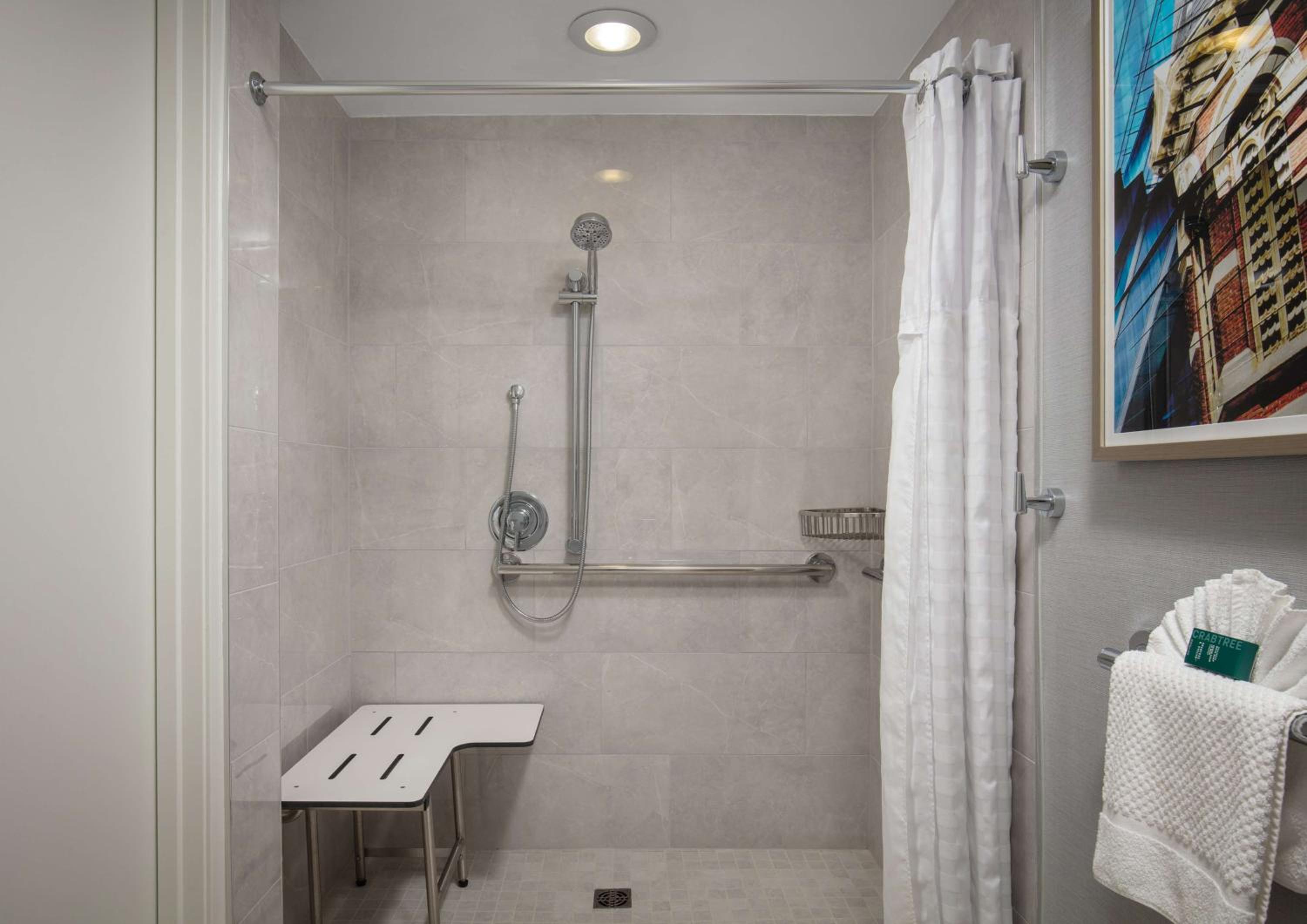 King Room - Mobility/Hearing Accessible with Roll In Shower