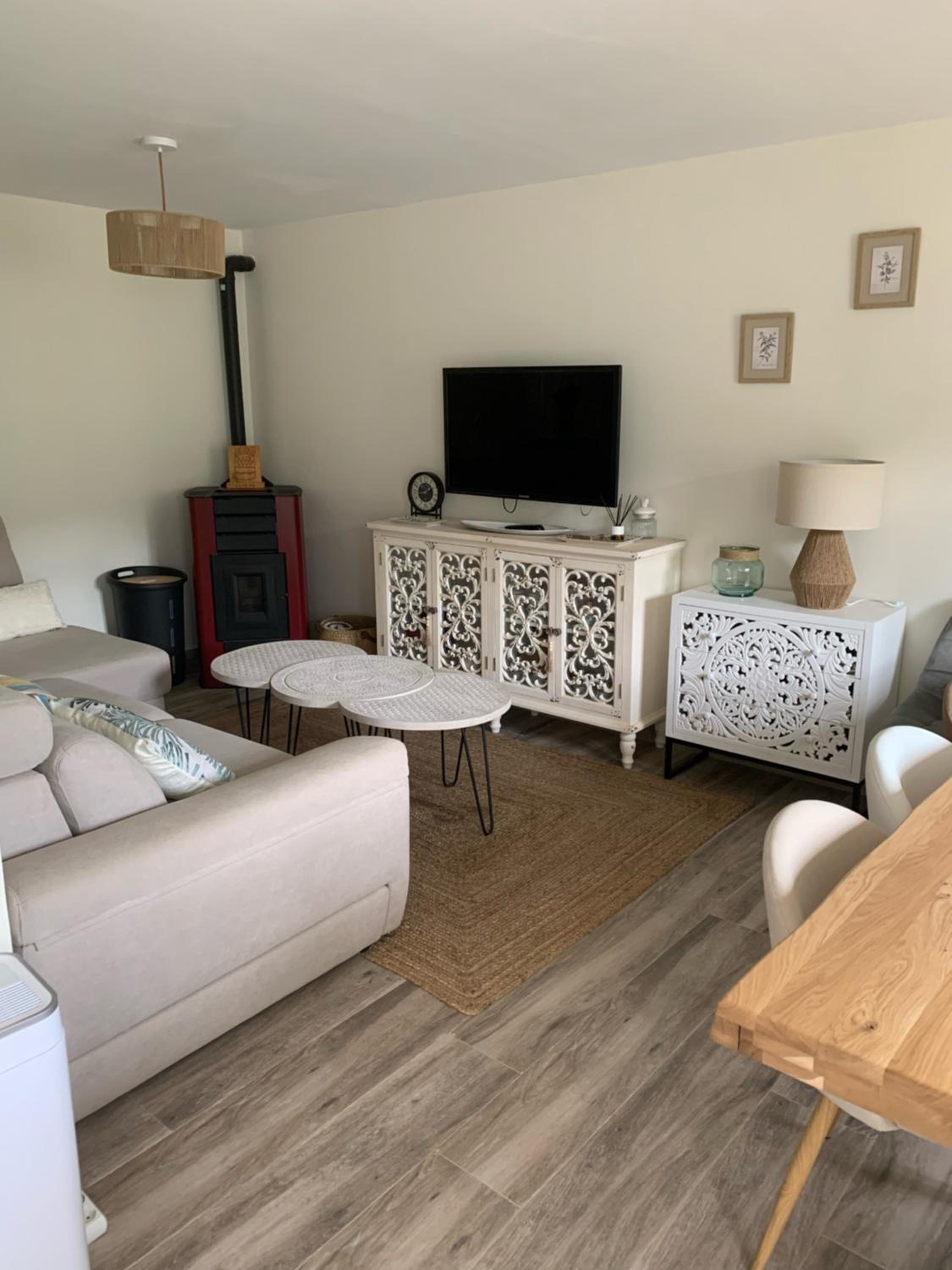 Casa de tres habitaciones