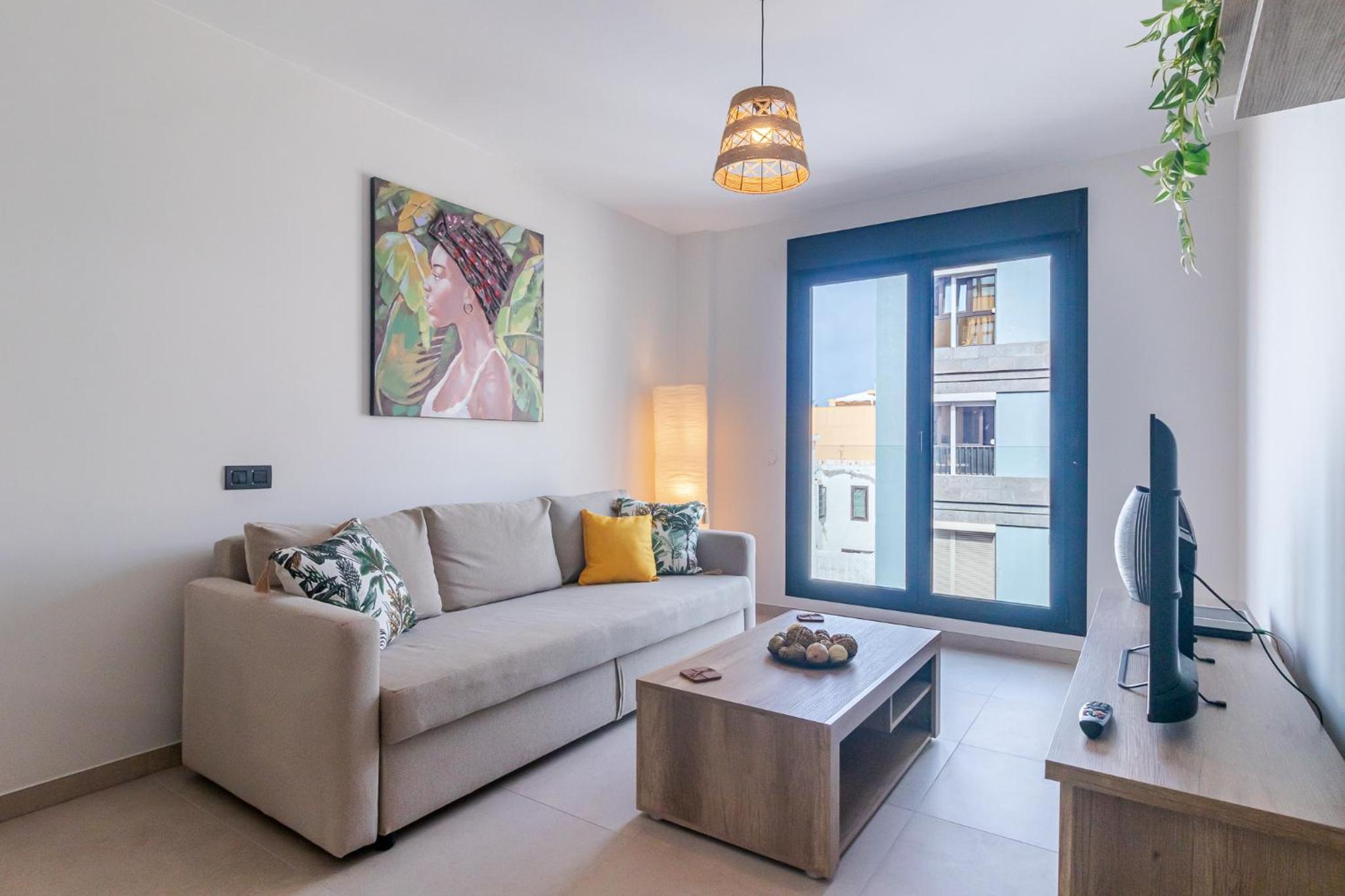 Apartamento de dos habitaciones