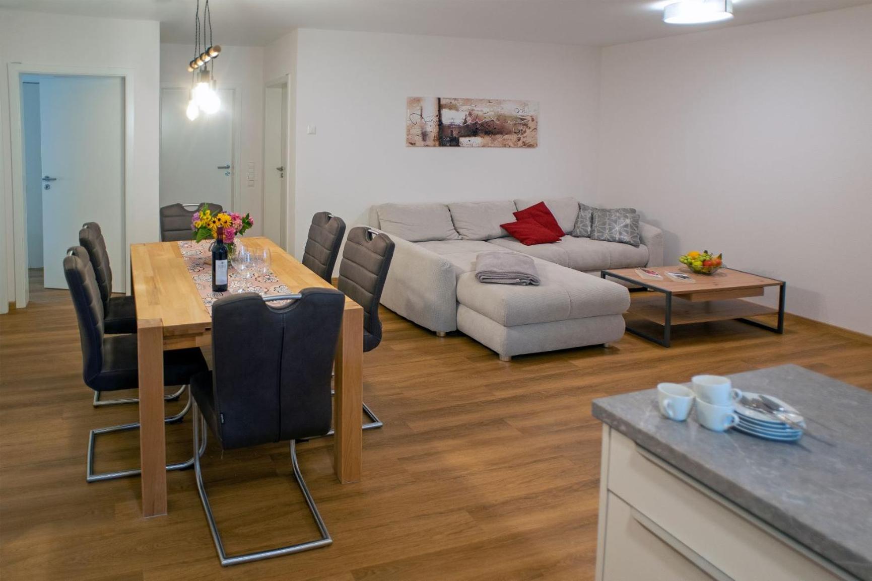 Three-Bedroom Premium Apartment with Balcony