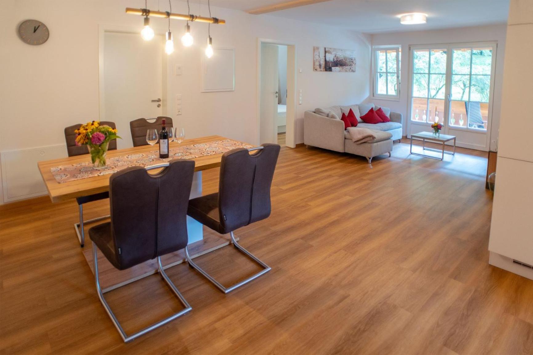 Two-Bedroom Deluxe Apartment with Garden View