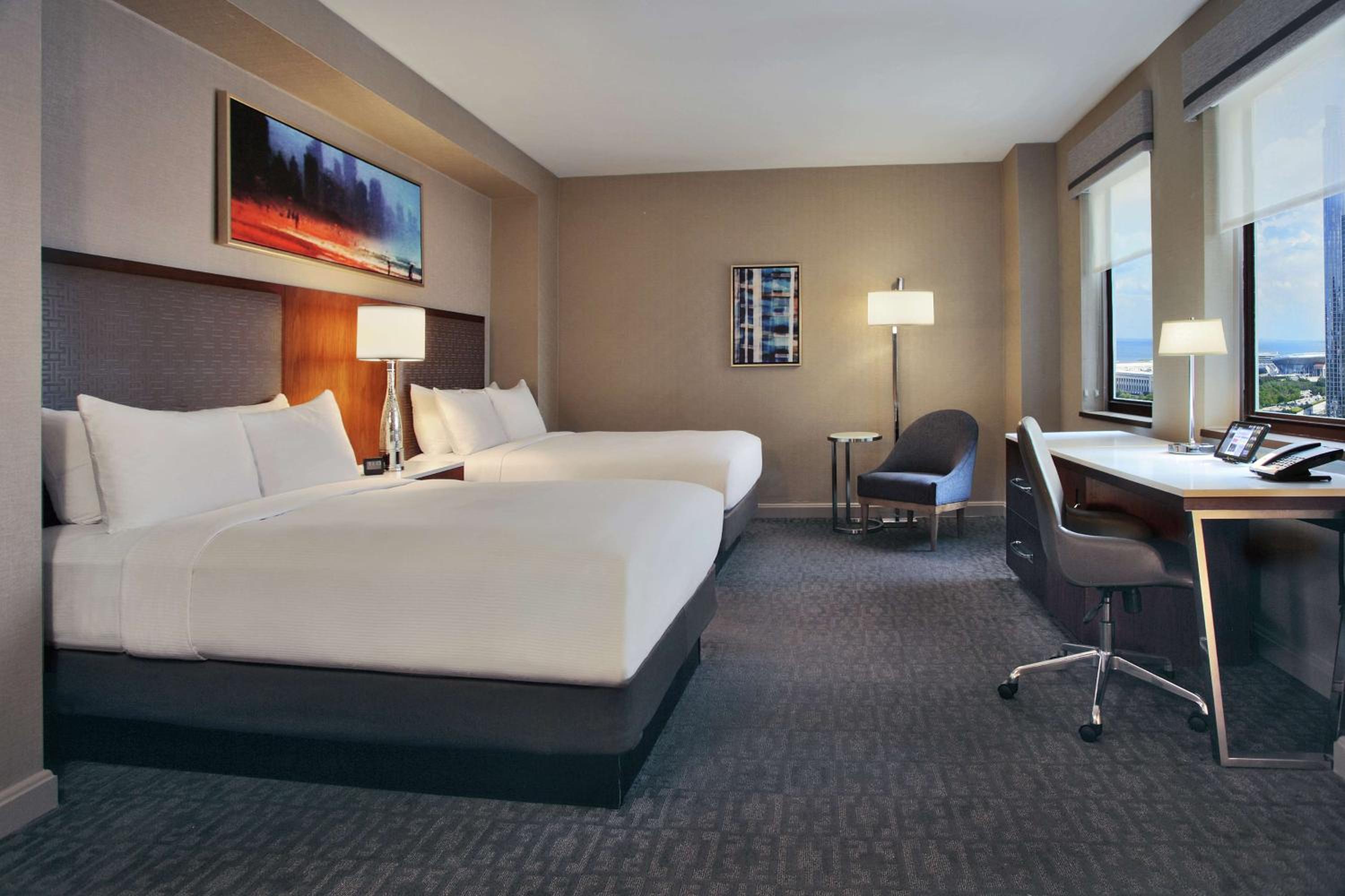Relax in our stylish, modern hotel room!