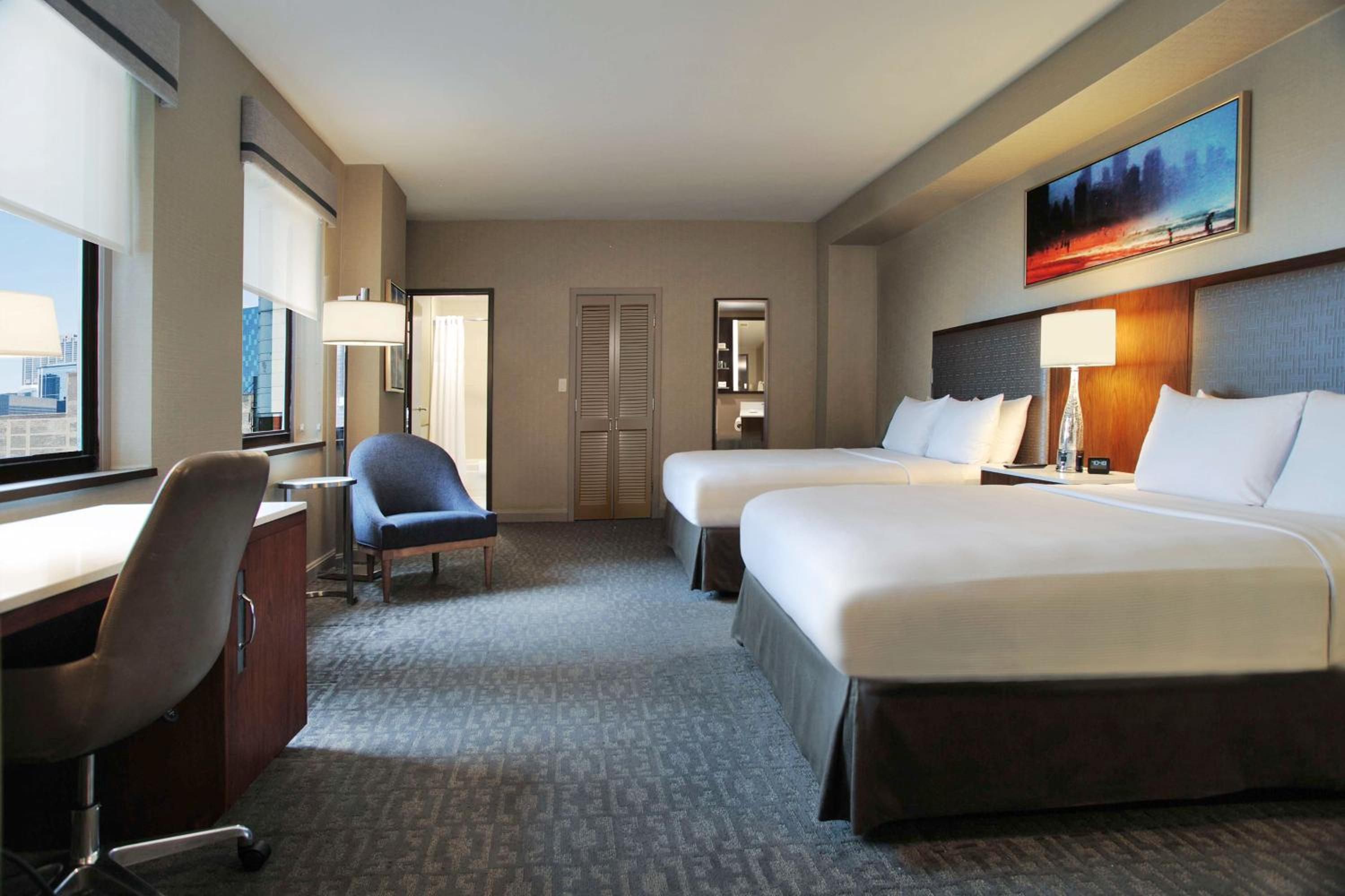 Relax in our spacious and modern hotel room!