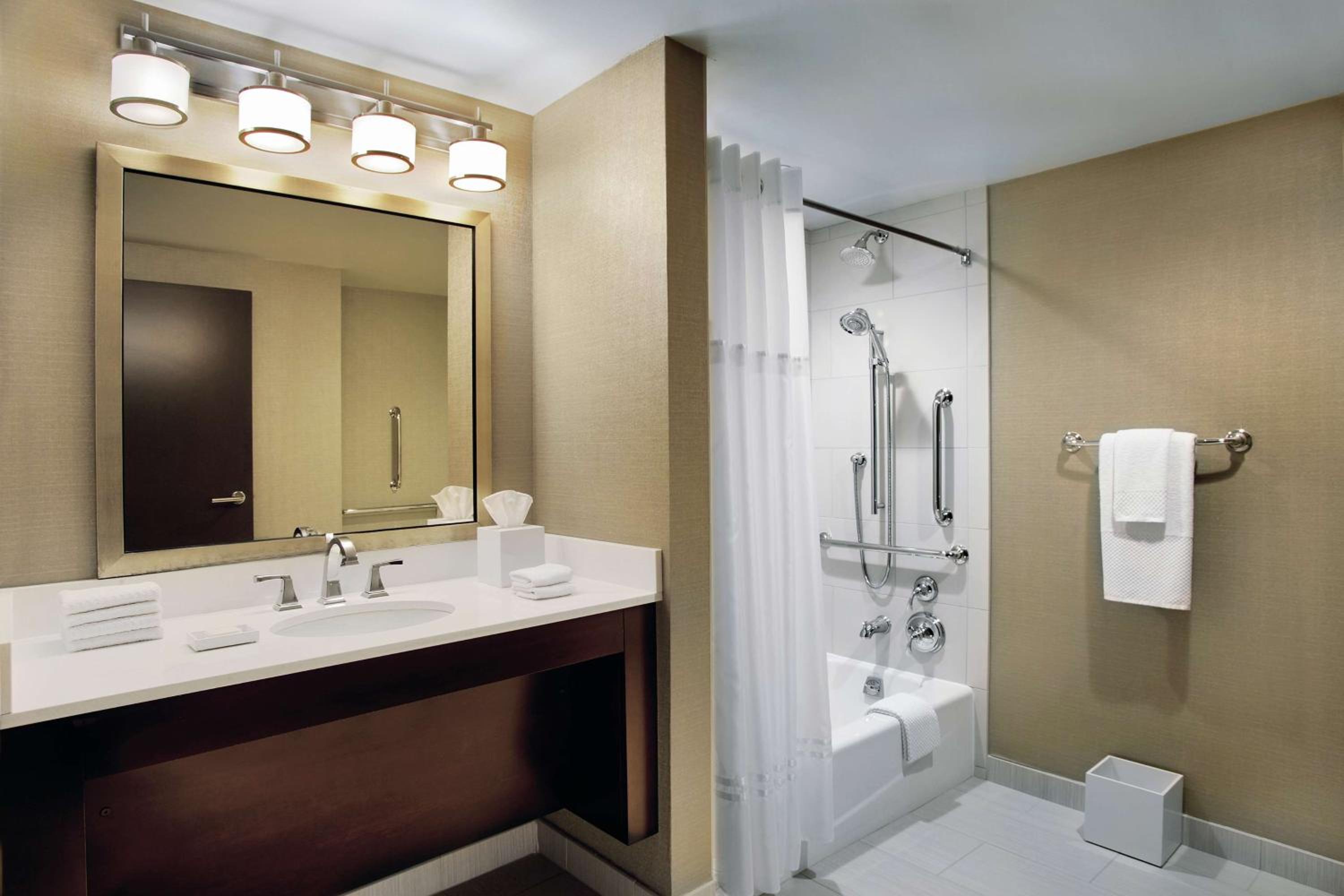 Relax in our luxurious spa-inspired bathroom retreat!