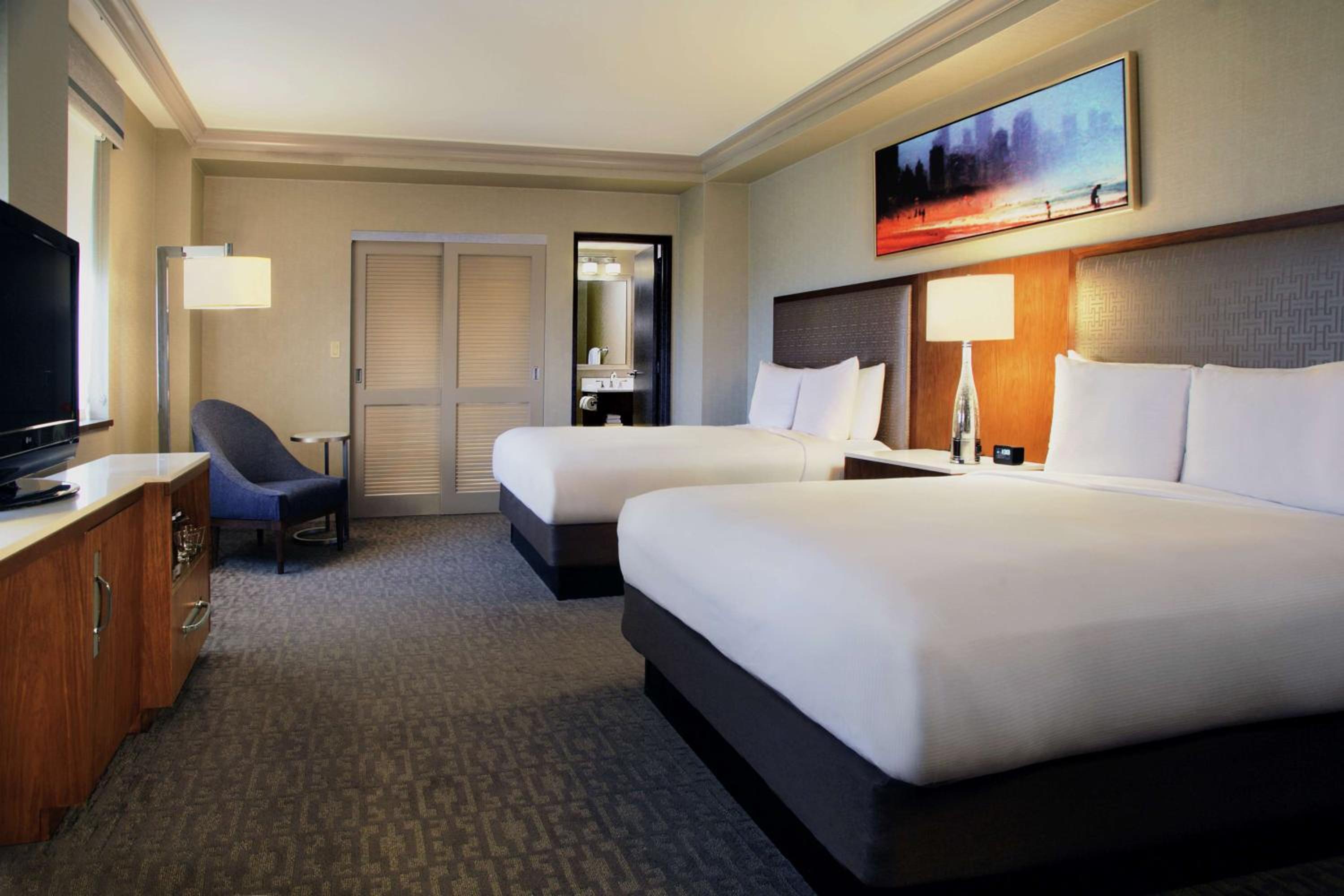 Relax in comfort with our stylish hotel room!