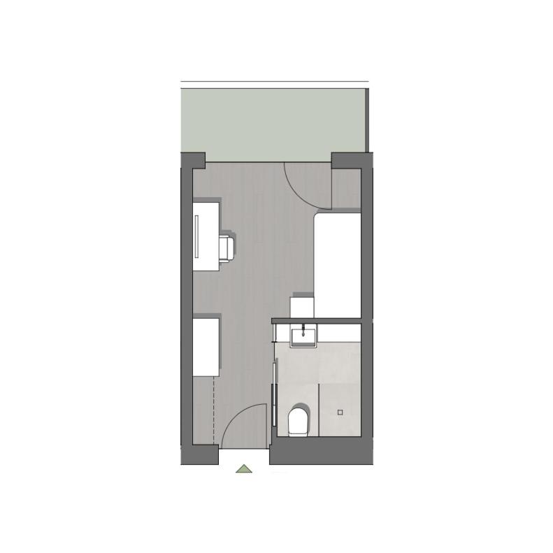 Single Room with Balcony photo 2