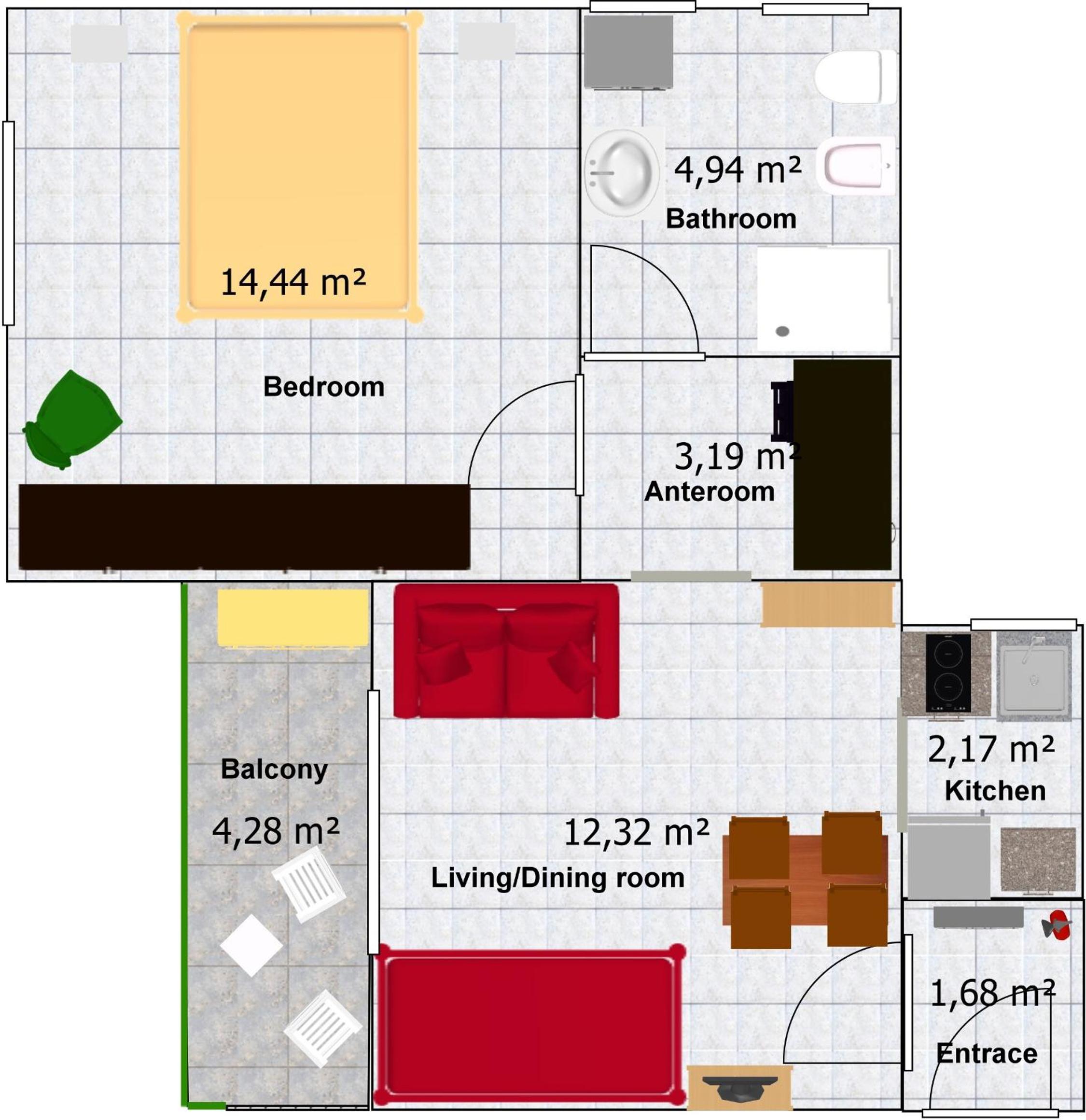 One-Bedroom Apartment - Photo 15