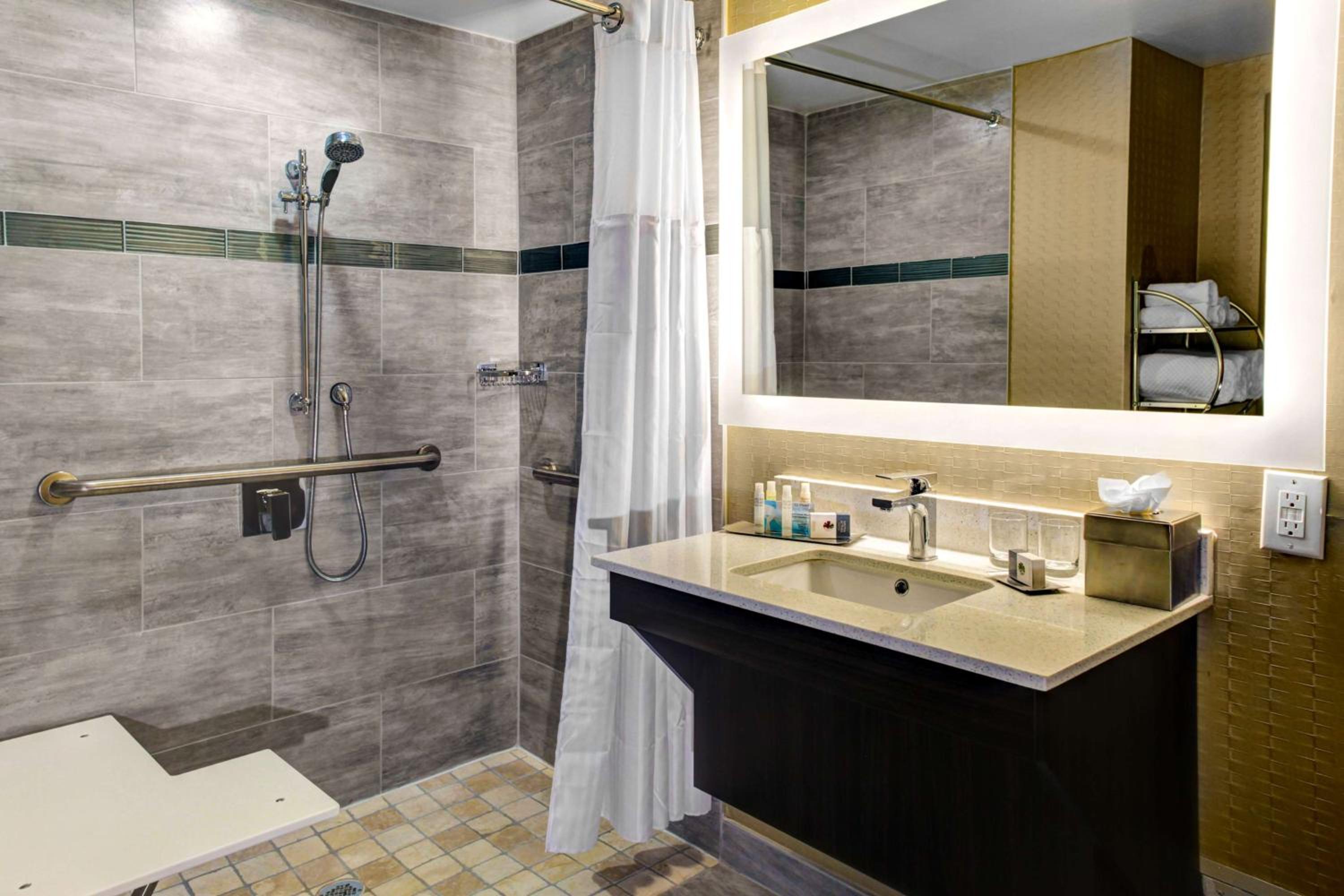 King Room with Roll-In Shower - Mobility/Hearing Accessible - Photo 2
