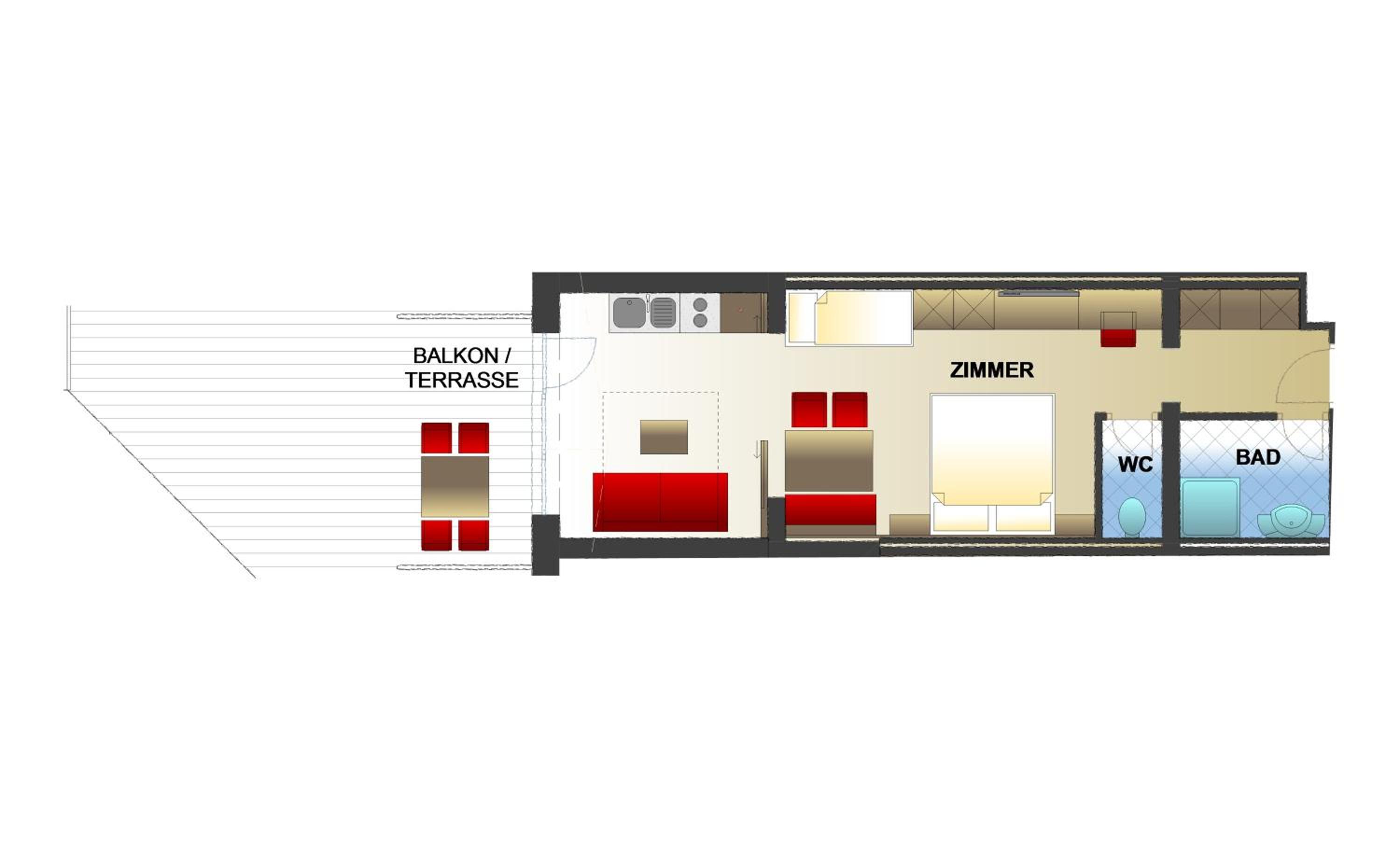 Apartment with Balcony - Photo 6