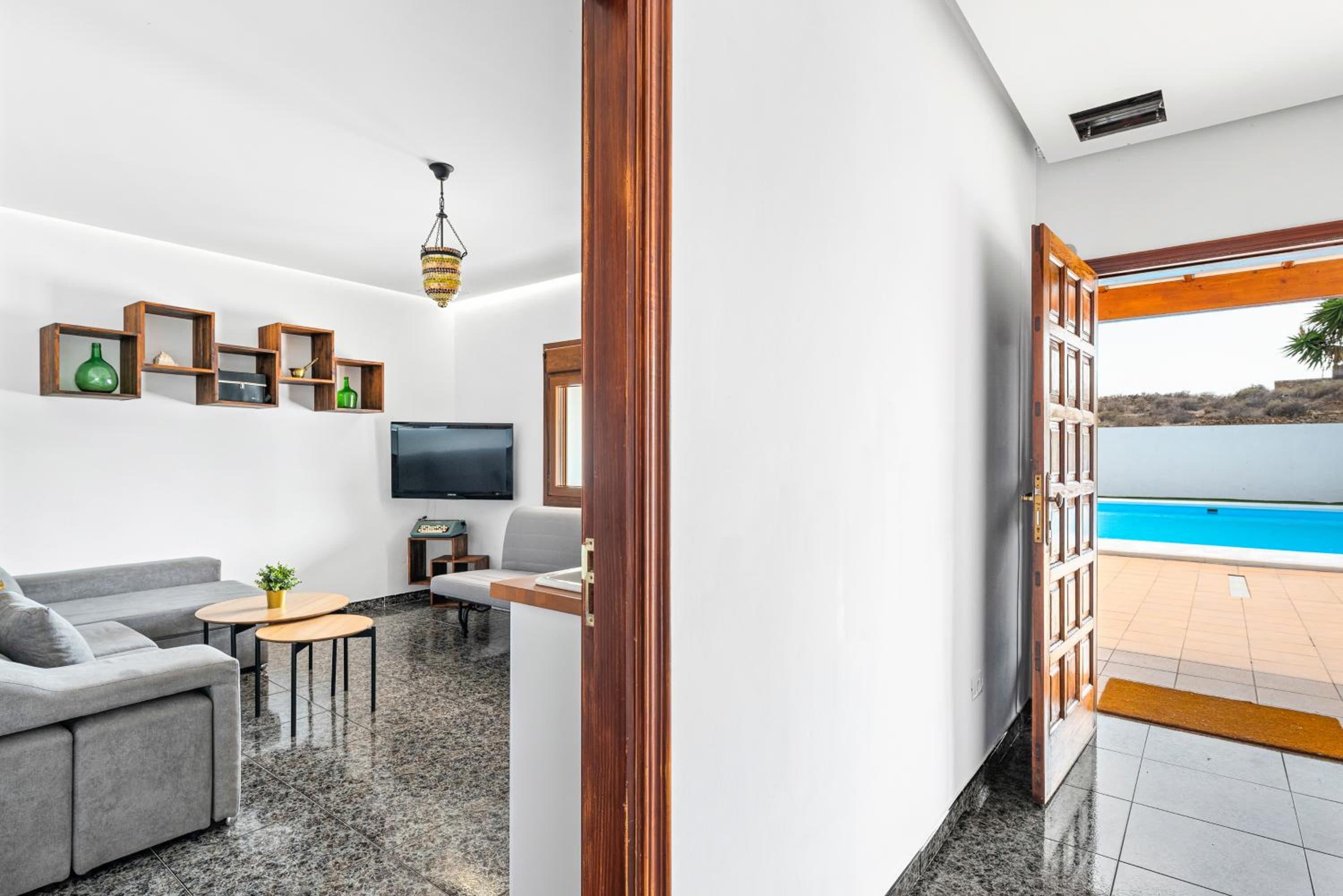 Casa de tres habitaciones