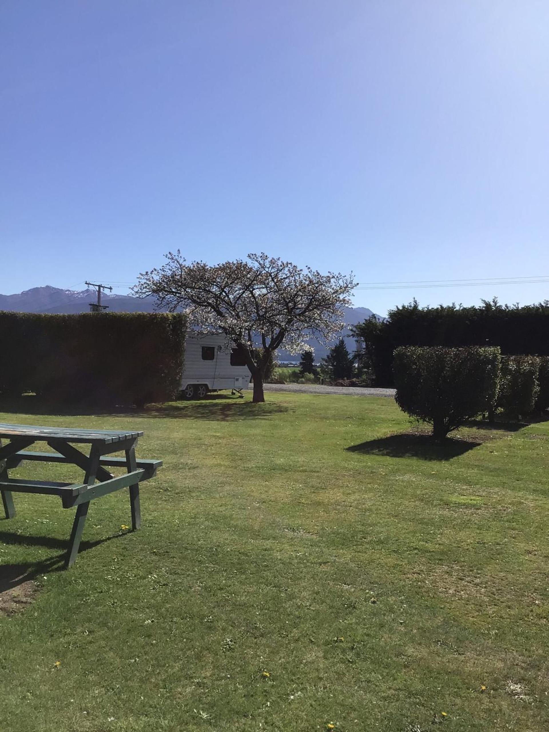 Powered Site with Shared Bathroom - No Bed Provided