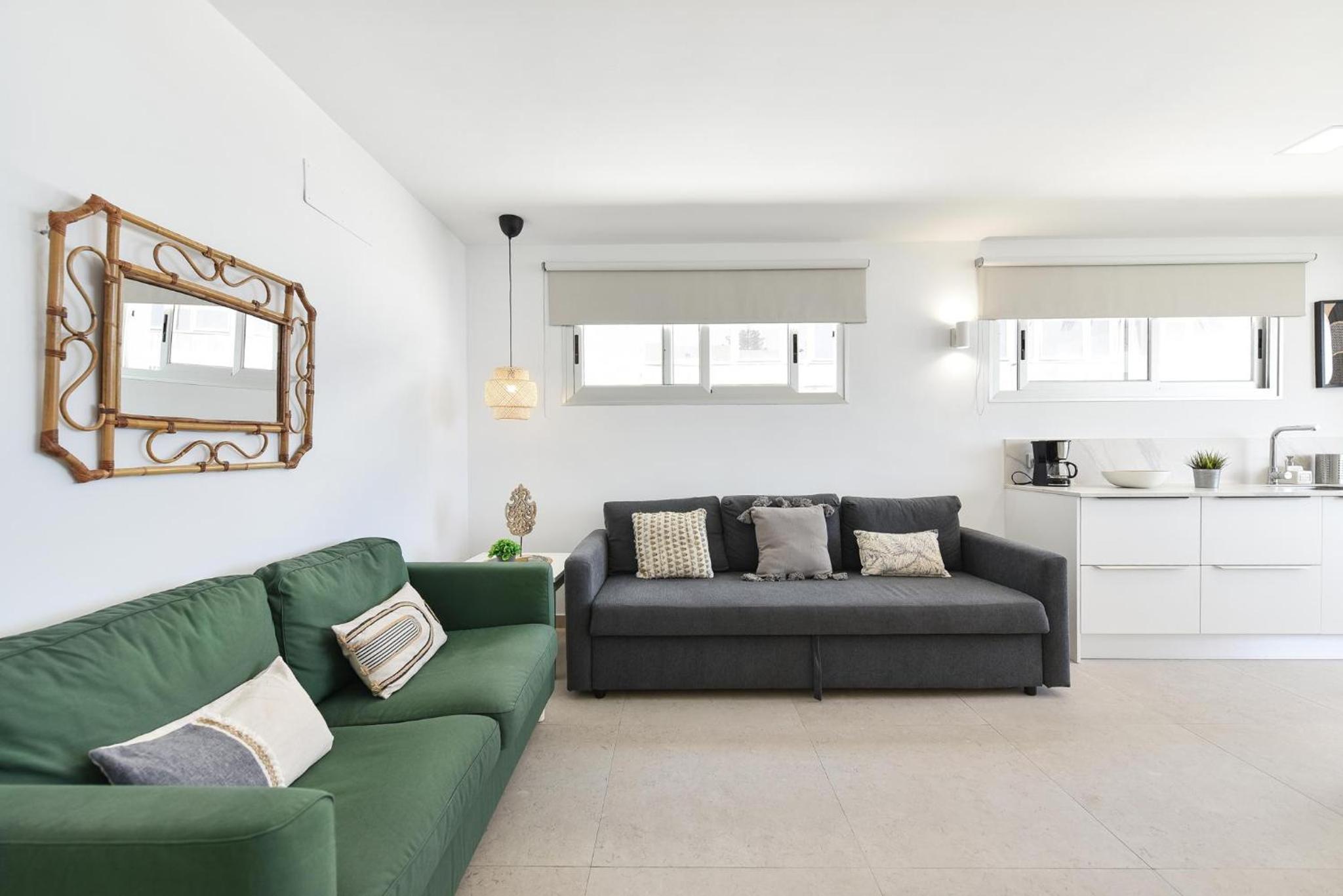Apartamento de dos habitaciones